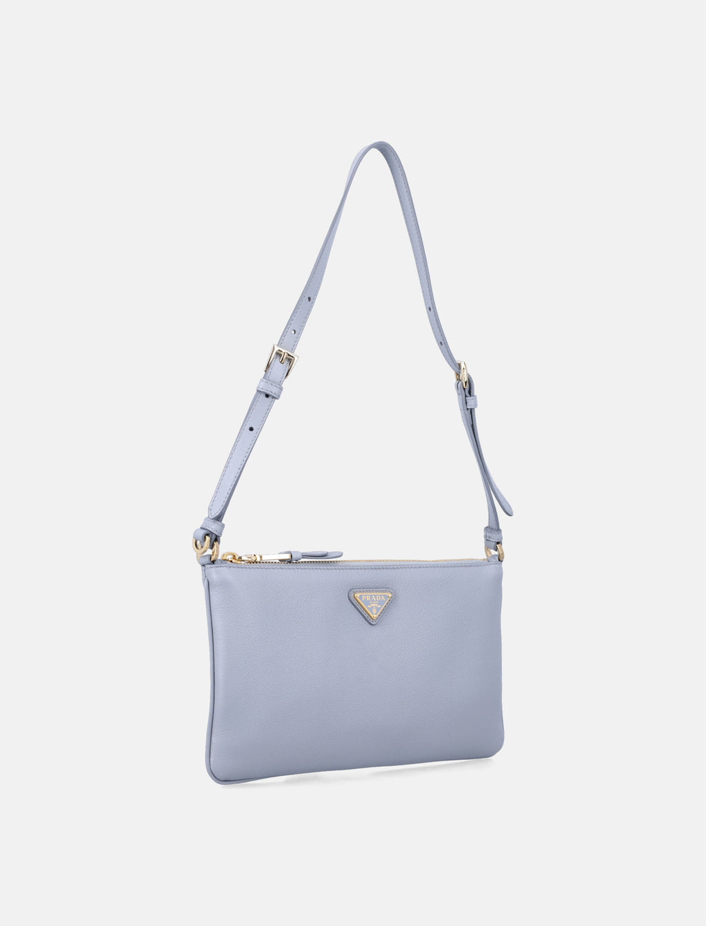 Leather Pouch With Logo Prada – Гарантія оригінальності – детальний вид