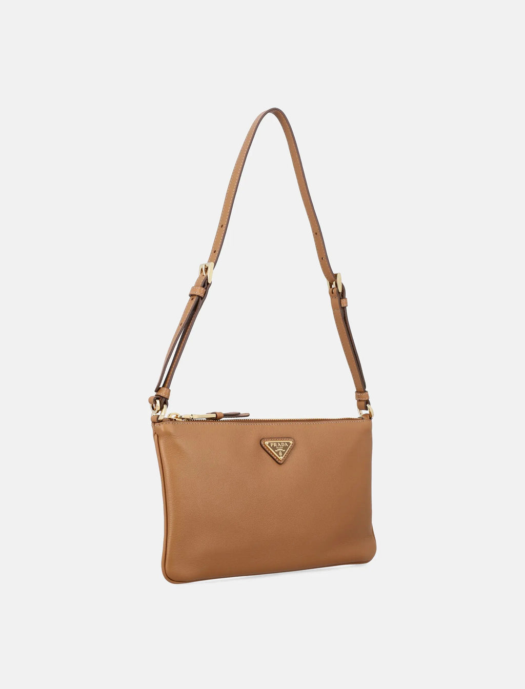 Leather Pouch With Logo Prada – Гарантія оригінальності – детальний вид