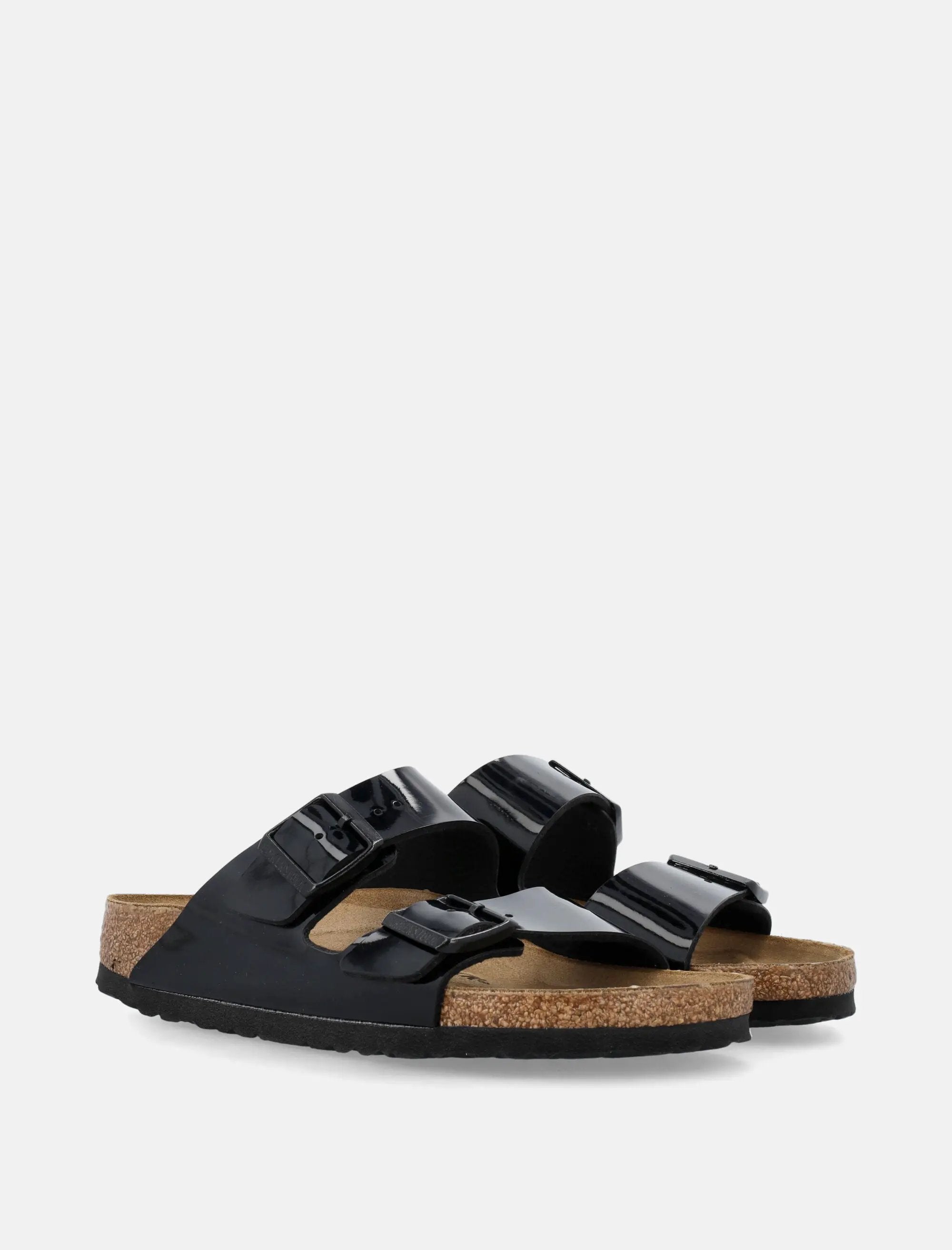 Arizona Patent Leather Sandals Birkenstock – Гарантія оригінальності – вид ззаду - BIRKENSTOCK