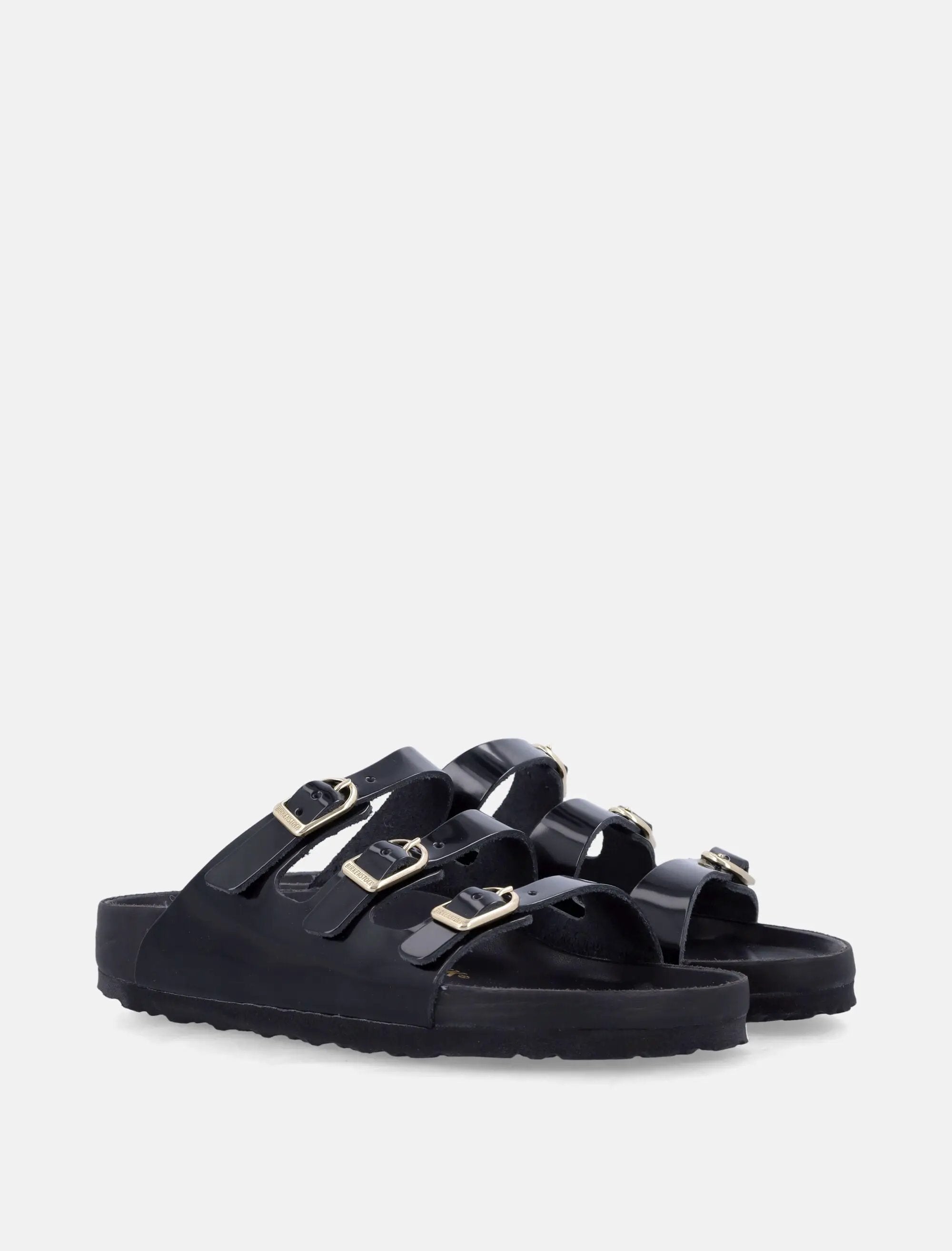 Florida Fresh Patent Leather Sandals Birkenstock – Гарантія оригінальності – вид ззаду - BIRKENSTOCK