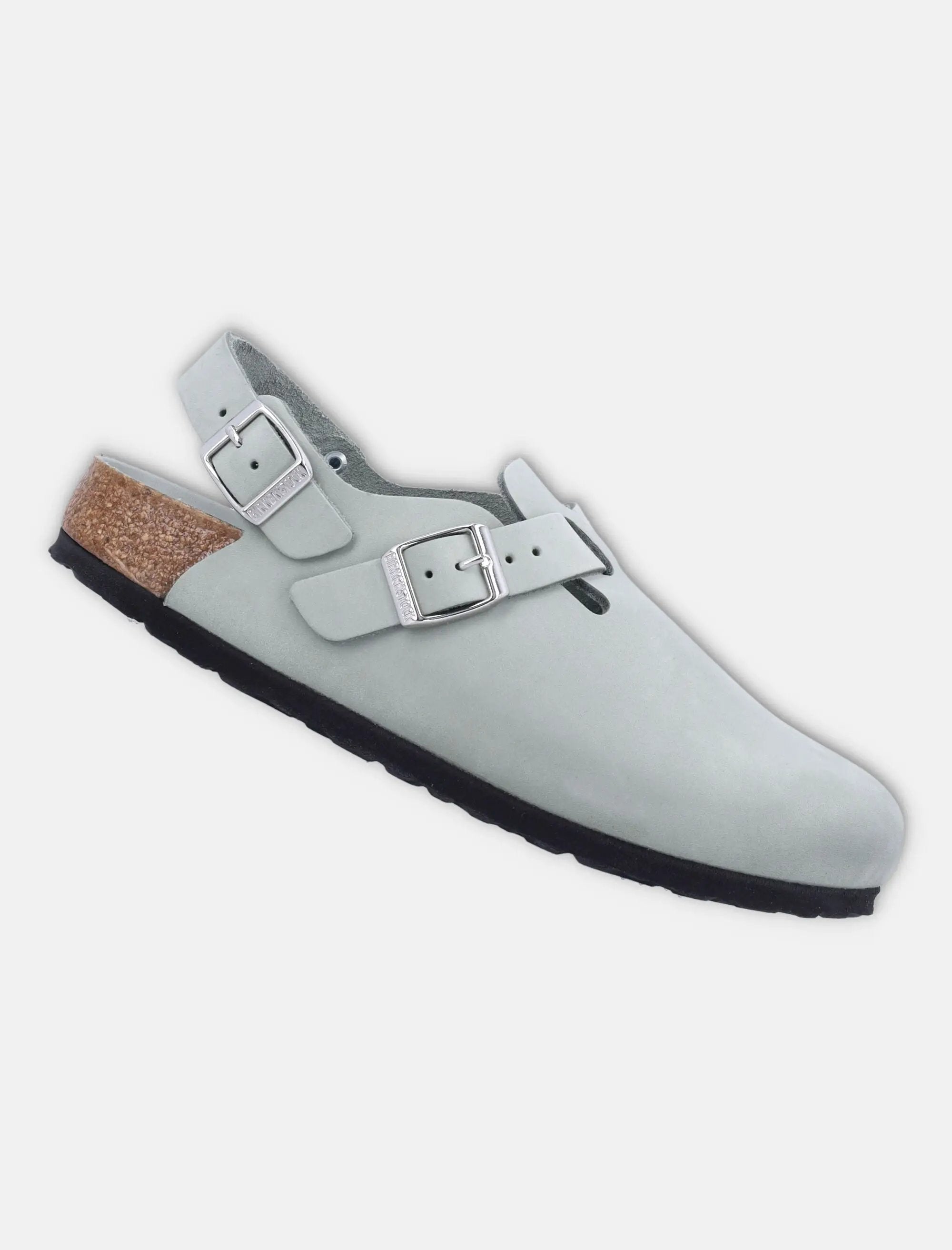 Оригінальна Tokio Nubuk In Pure Sage Leather Clog Birkenstock – детальний вид - BIRKENSTOCK