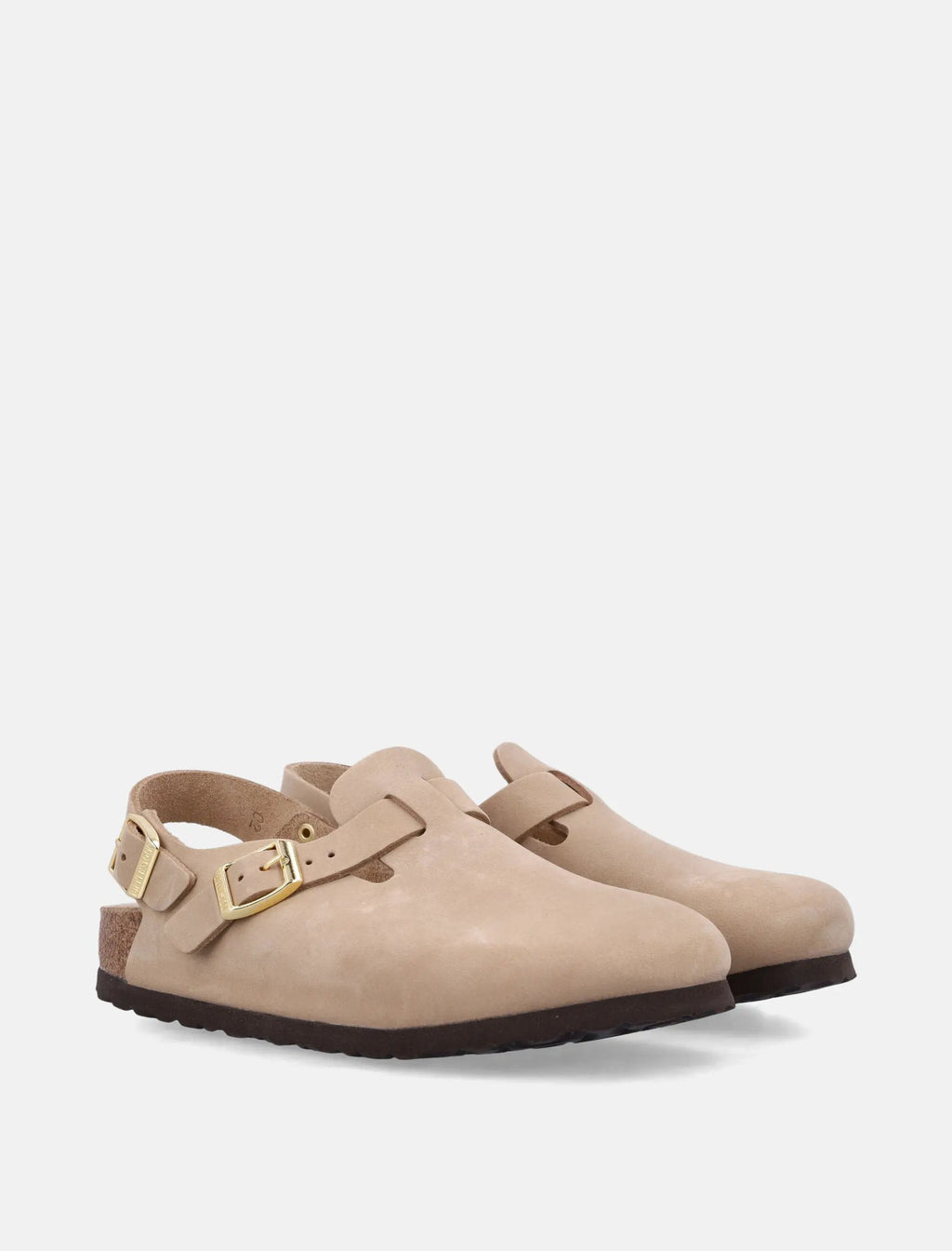 Tokio Nubuk In Sandcastle Leather Clog Birkenstock оригінал – Купити в Україні – вид ззаду