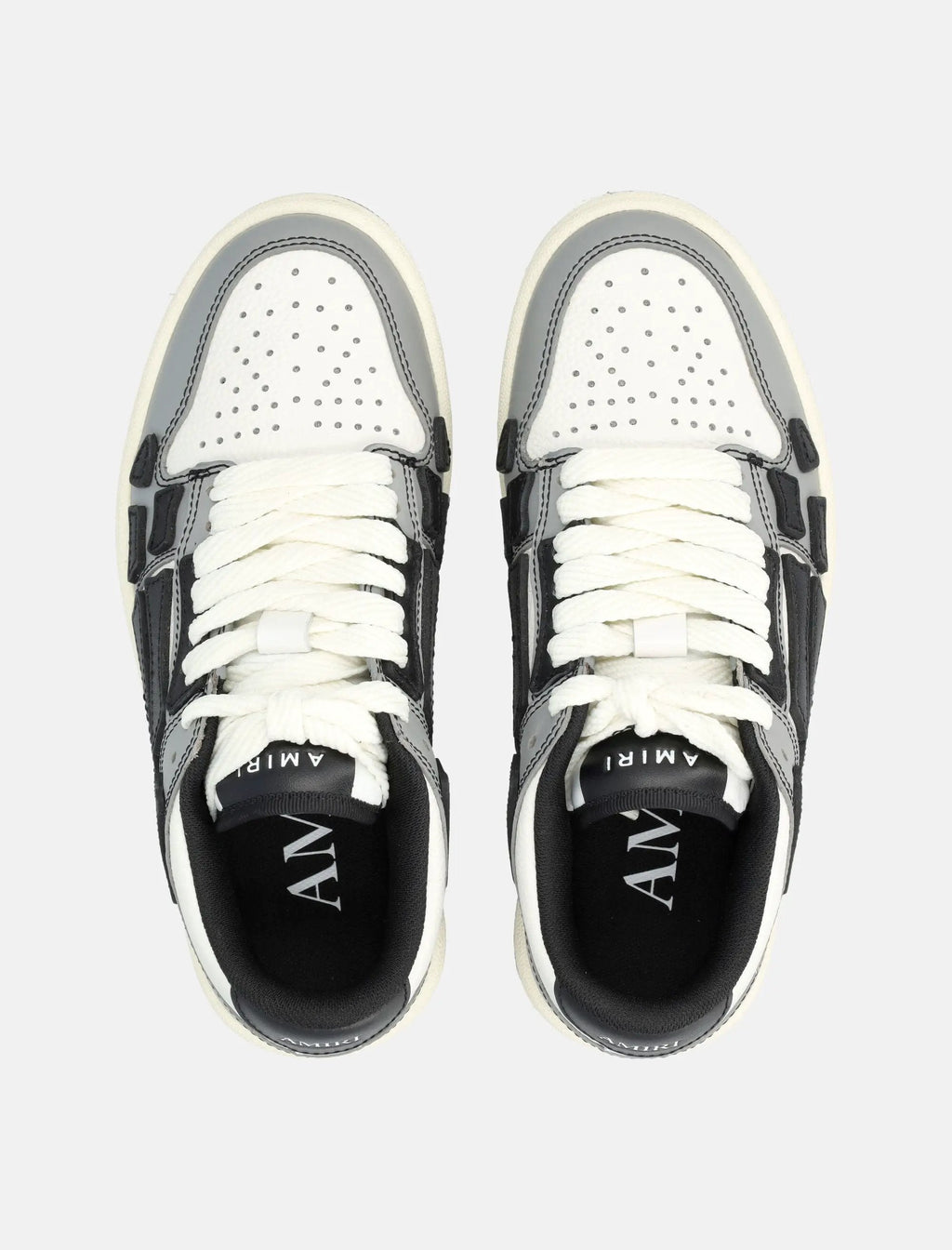 Low Top Sneakers Skel Applique Perforations Two Tone Finish Amiri – Гарантія оригінальності – вид ззаду
