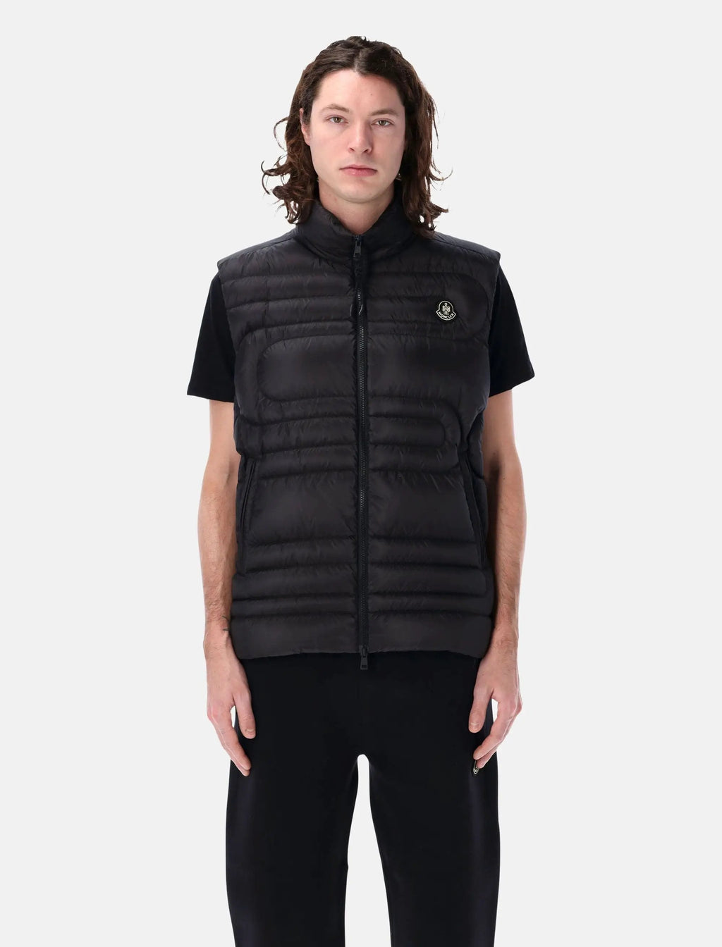 Оригінальна Emeishan Snake Quilted Gilet Moncler – боковий вид