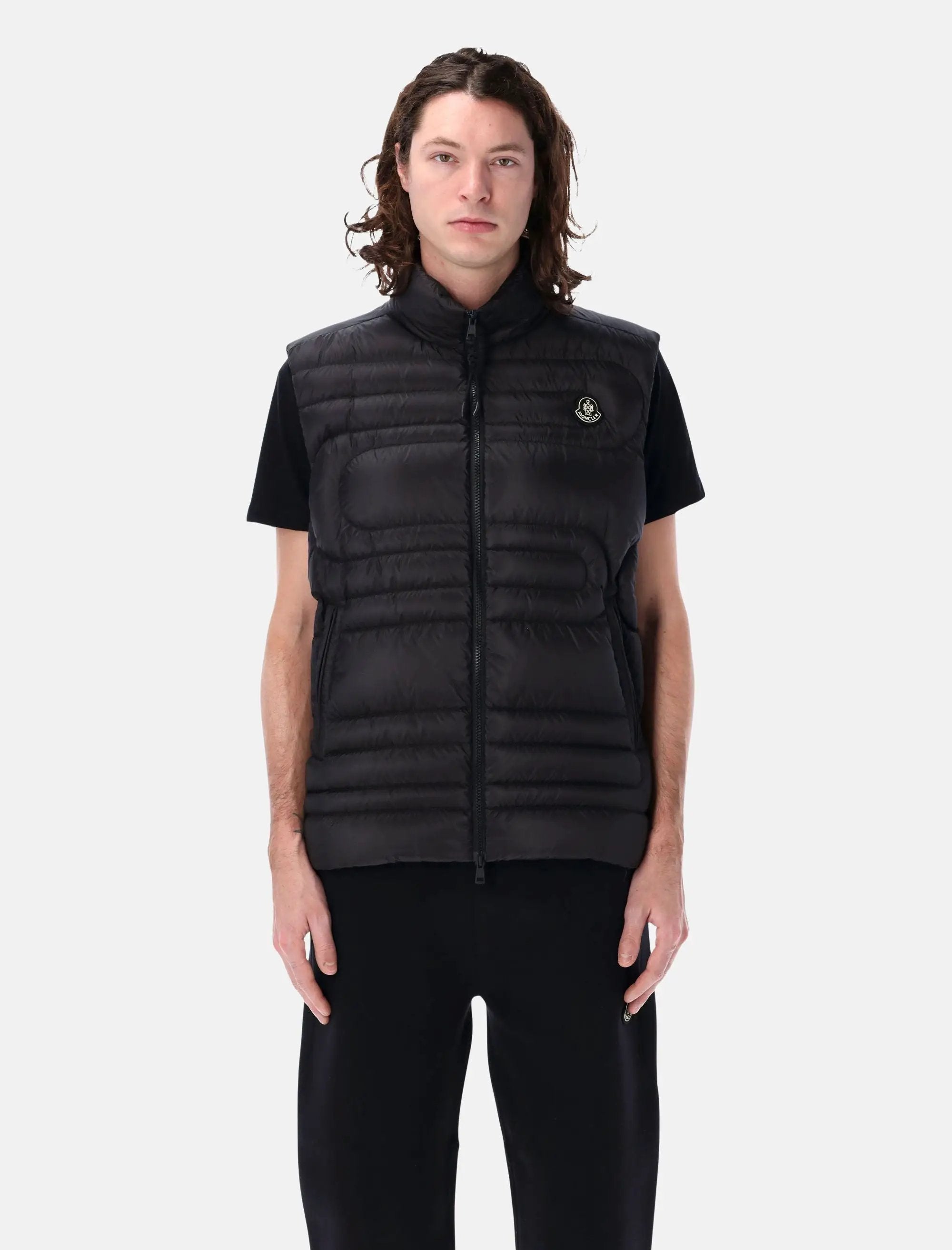 Оригінальна Emeishan Snake Quilted Gilet Moncler – боковий вид