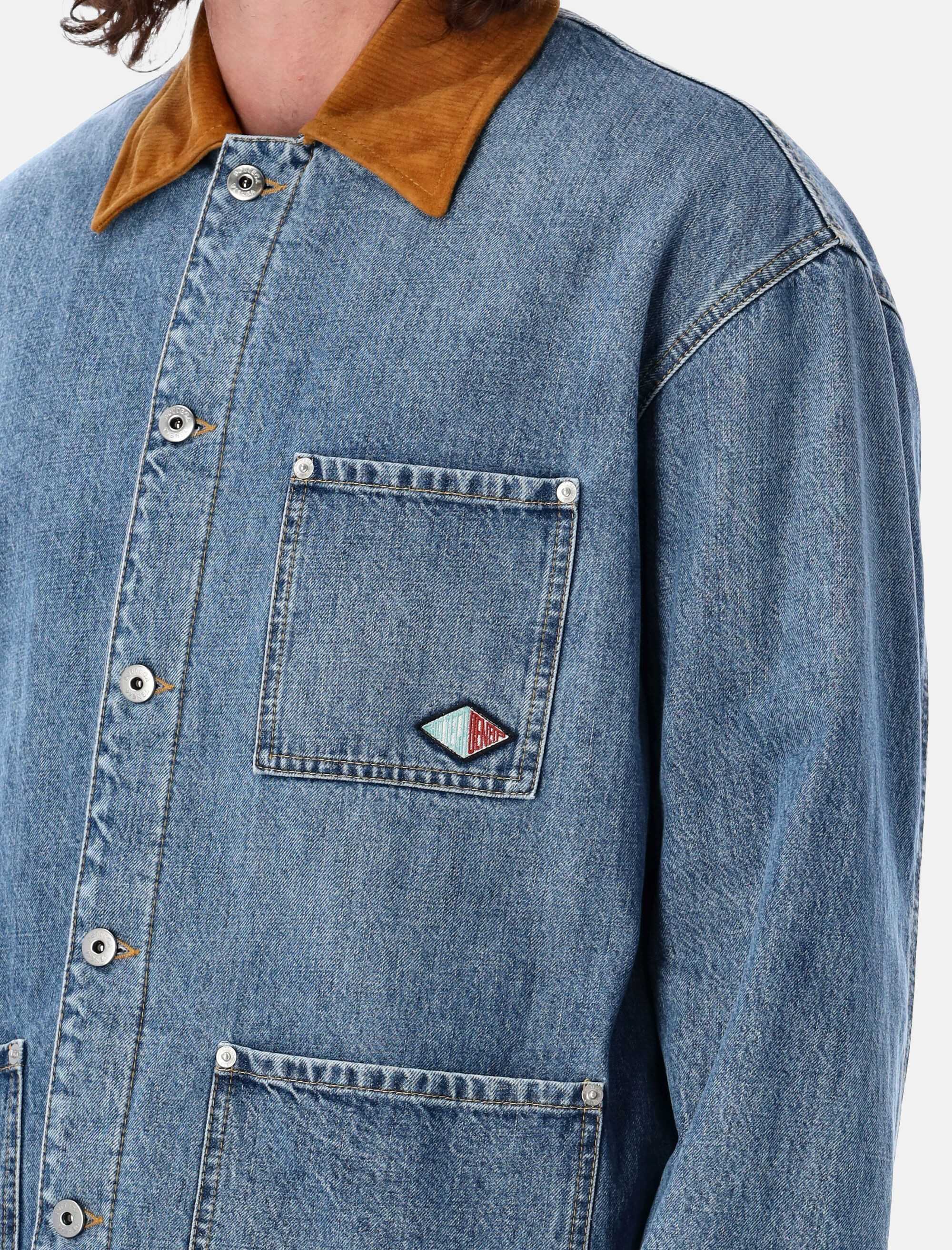 Vintage Padded Denim Jacket Bottega veneta – Гарантія оригінальності – детальний вид