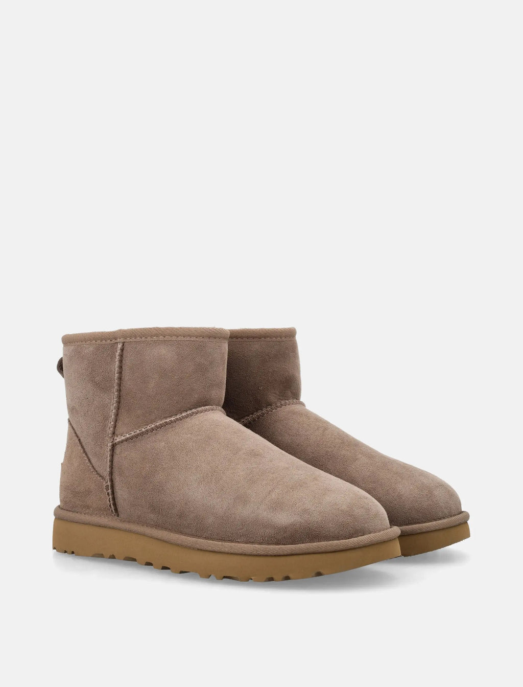 Classic Mini II Suede Boots With Shearling Lining Ugg оригінал – Купити в Україні – вид ззаду