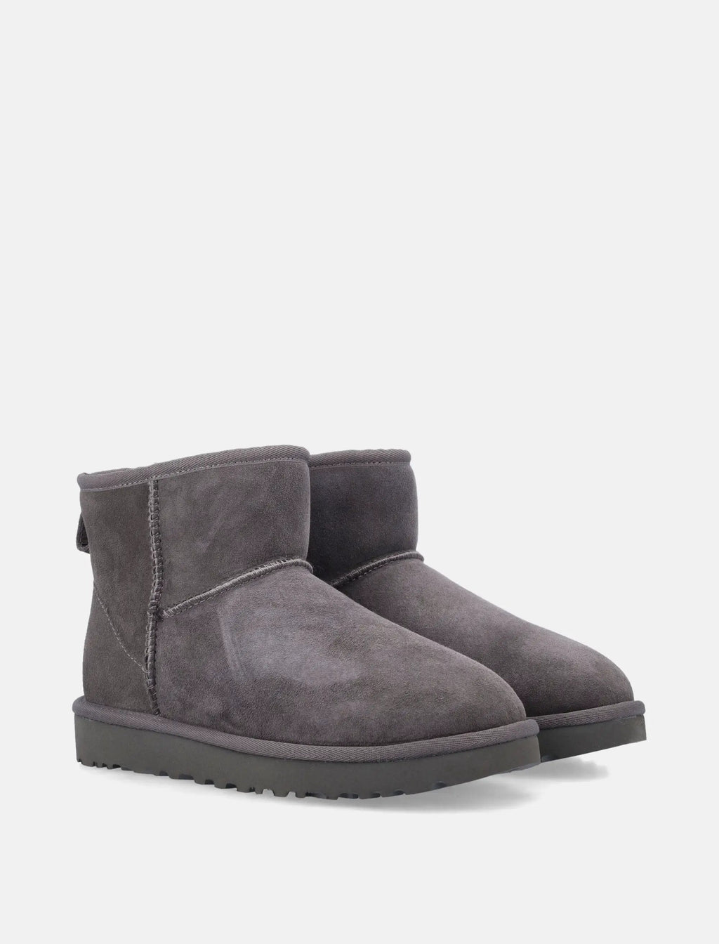 Classic Mini II Suede Boots With Shearling Lining Ugg оригінал – Купити в Україні – вид ззаду