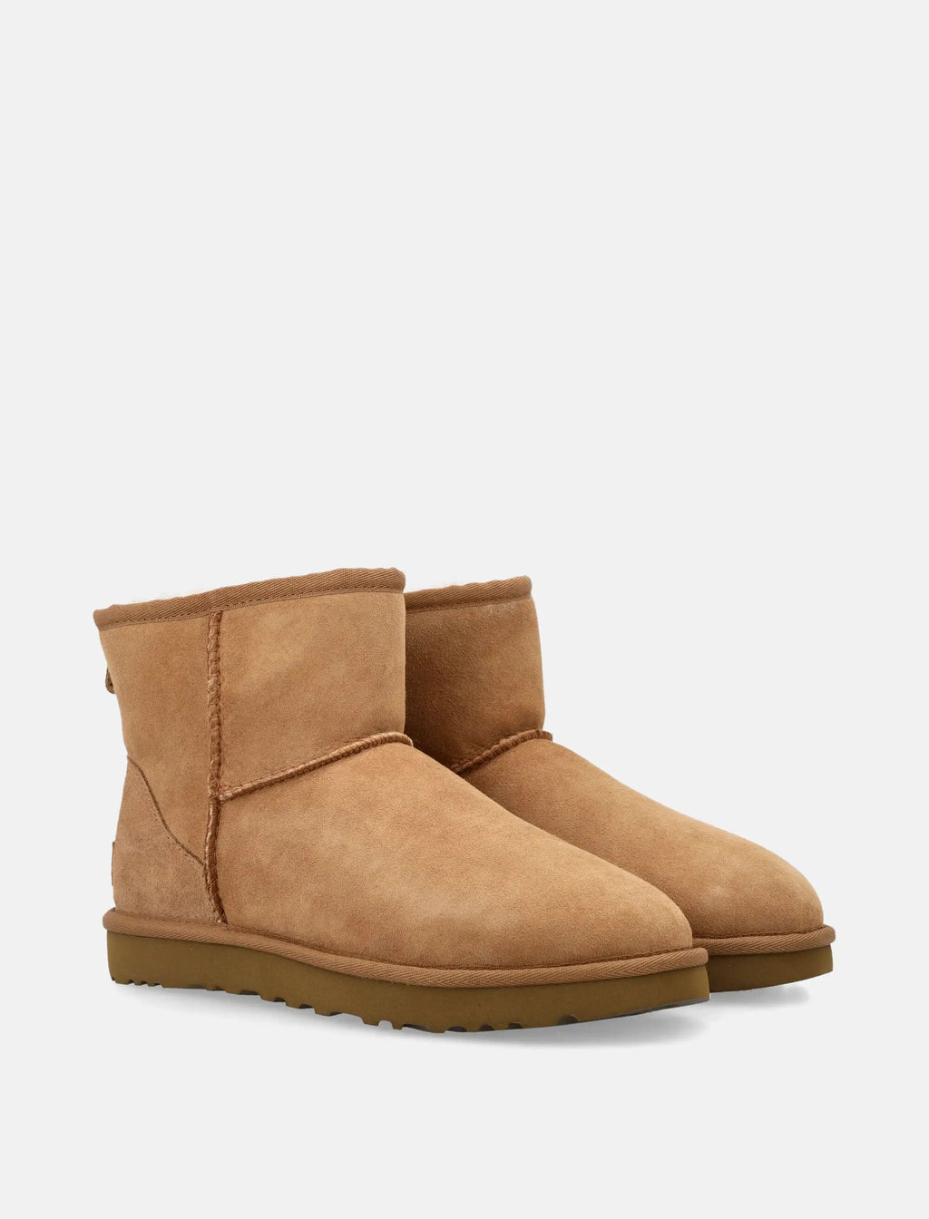 Classic Mini II Suede Boots With Shearling Lining Ugg оригінал – Купити в Україні – вид ззаду