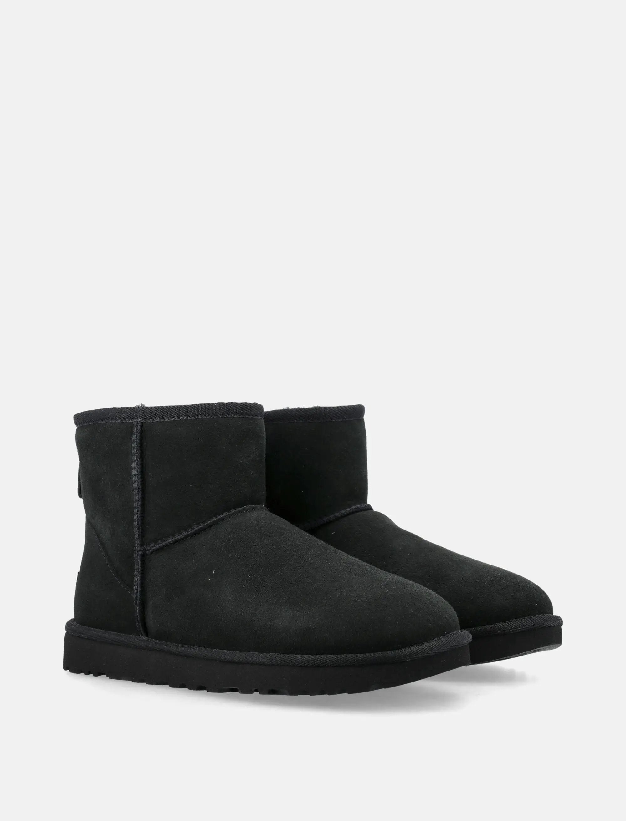 Classic Mini II Suede Boots With Shearling Lining Ugg оригінал – Купити в Україні – вид ззаду