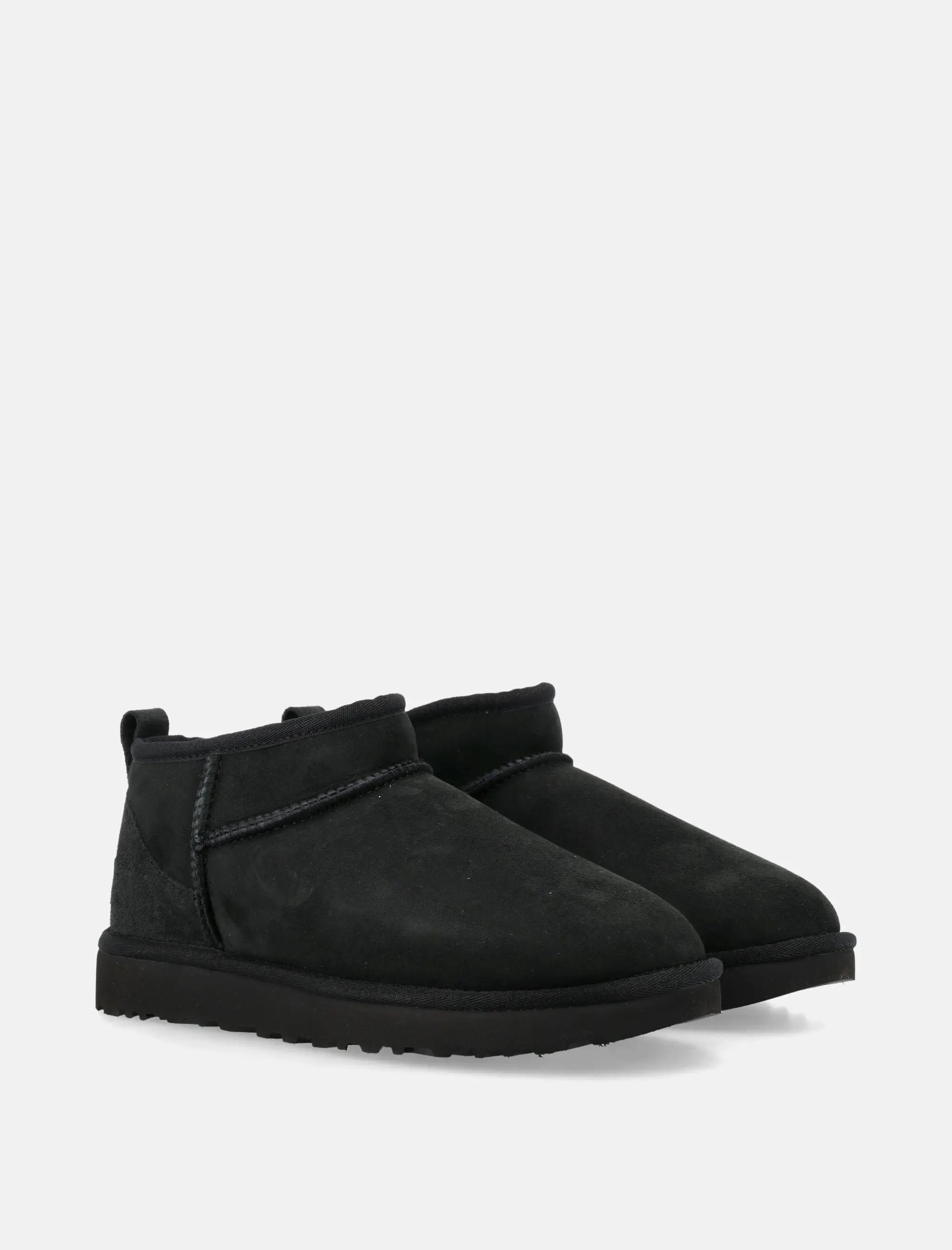 Оригінальна Classic Ultra Mini Suede Boots For Woman Ugg – вид ззаду