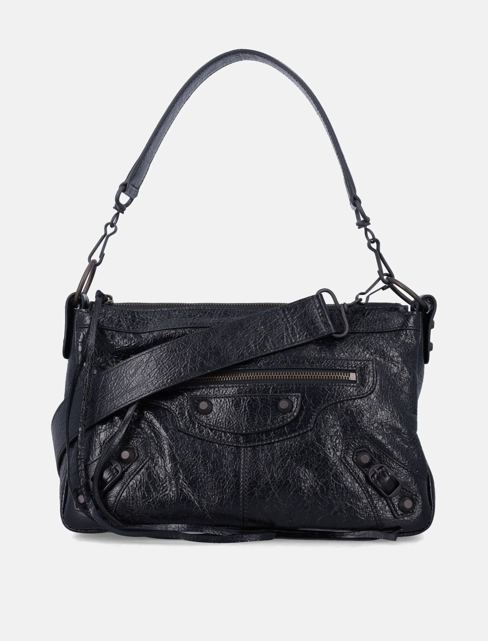 Le City Moto Small Bag Balenciaga – Гарантія оригінальності – боковий вид