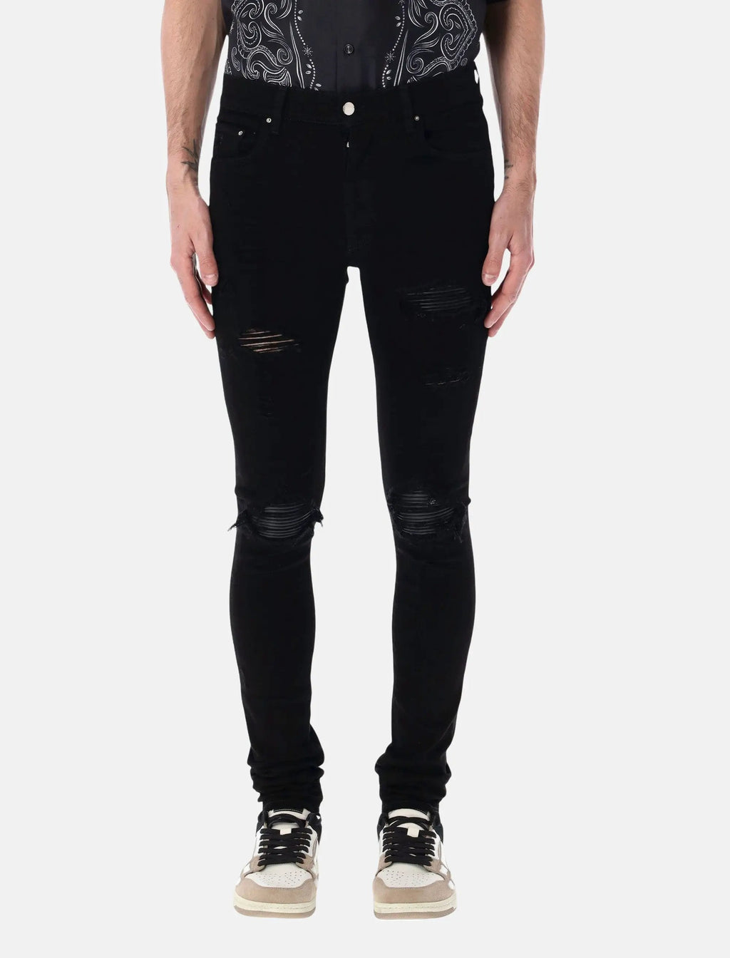 Оригінальна Mx1 Stretch Denim Jeans Amiri – боковий вид