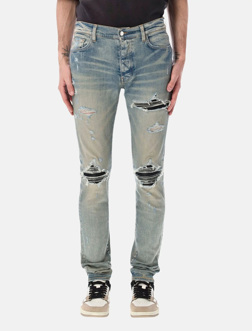 Оригінальна Mx1 Stretch Denim Jeans Amiri – боковий вид