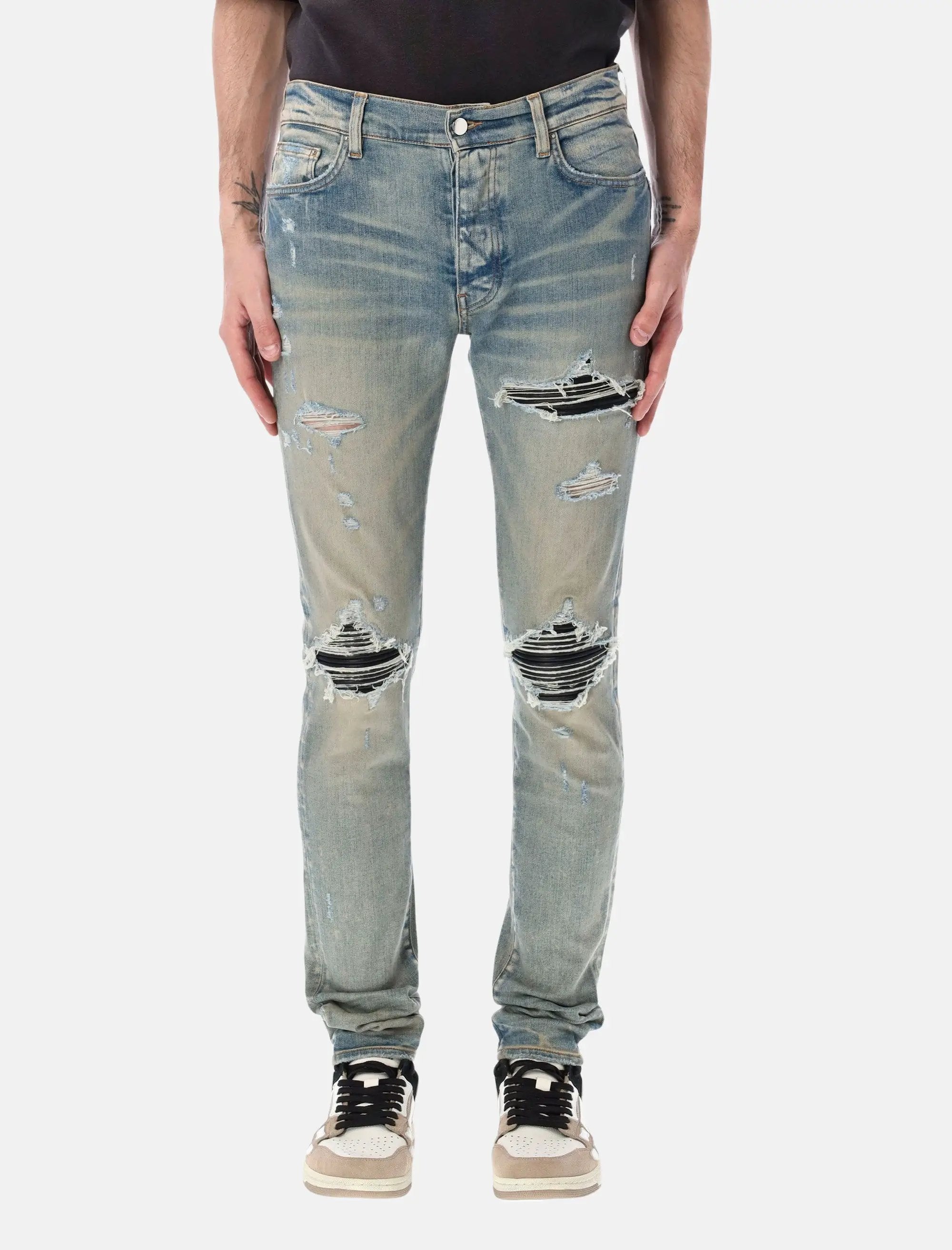 Оригінальна Mx1 Stretch Denim Jeans Amiri – боковий вид