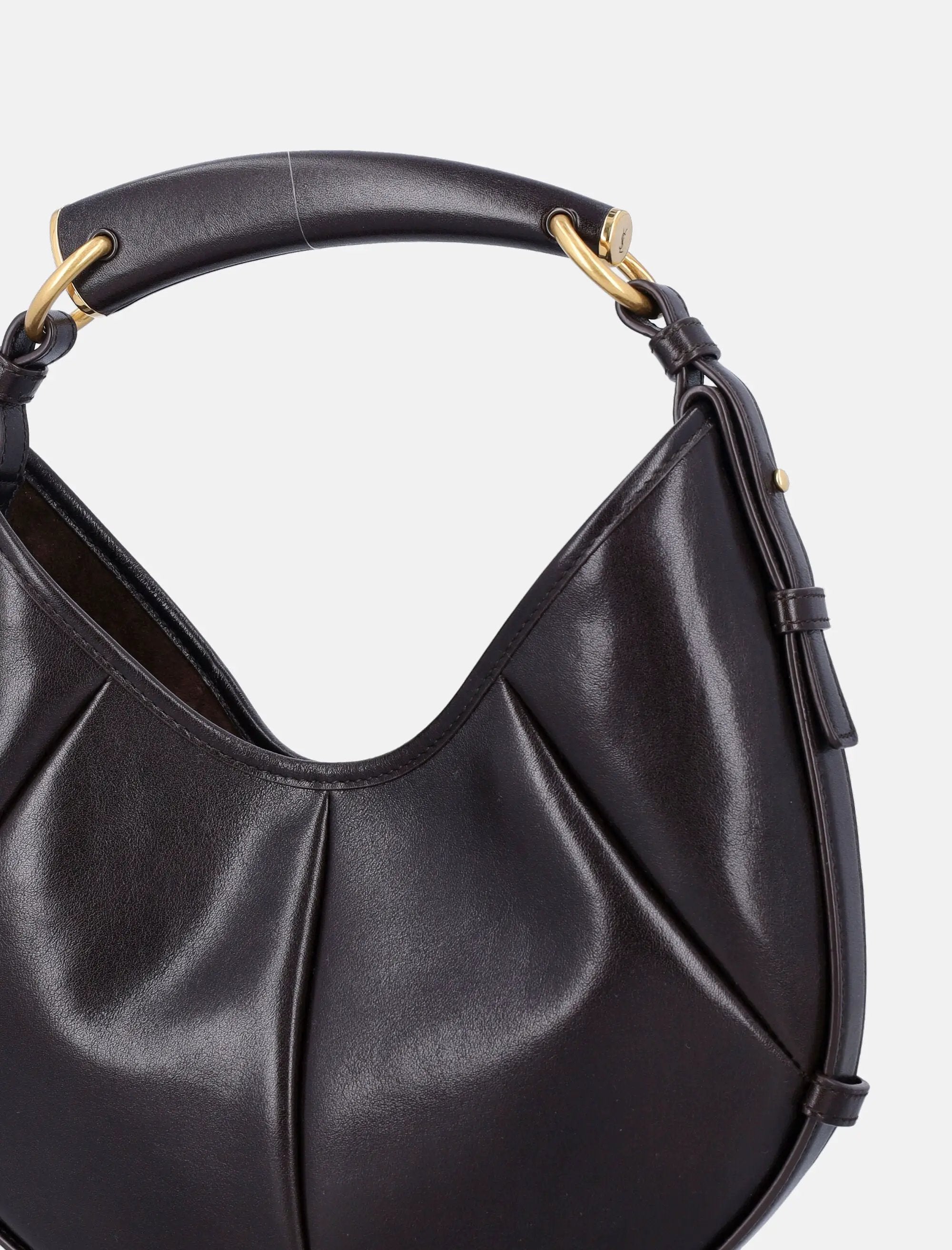 Mombasa Small Leather Bag Saint laurent оригінал – Купити в Україні – вид ззаду