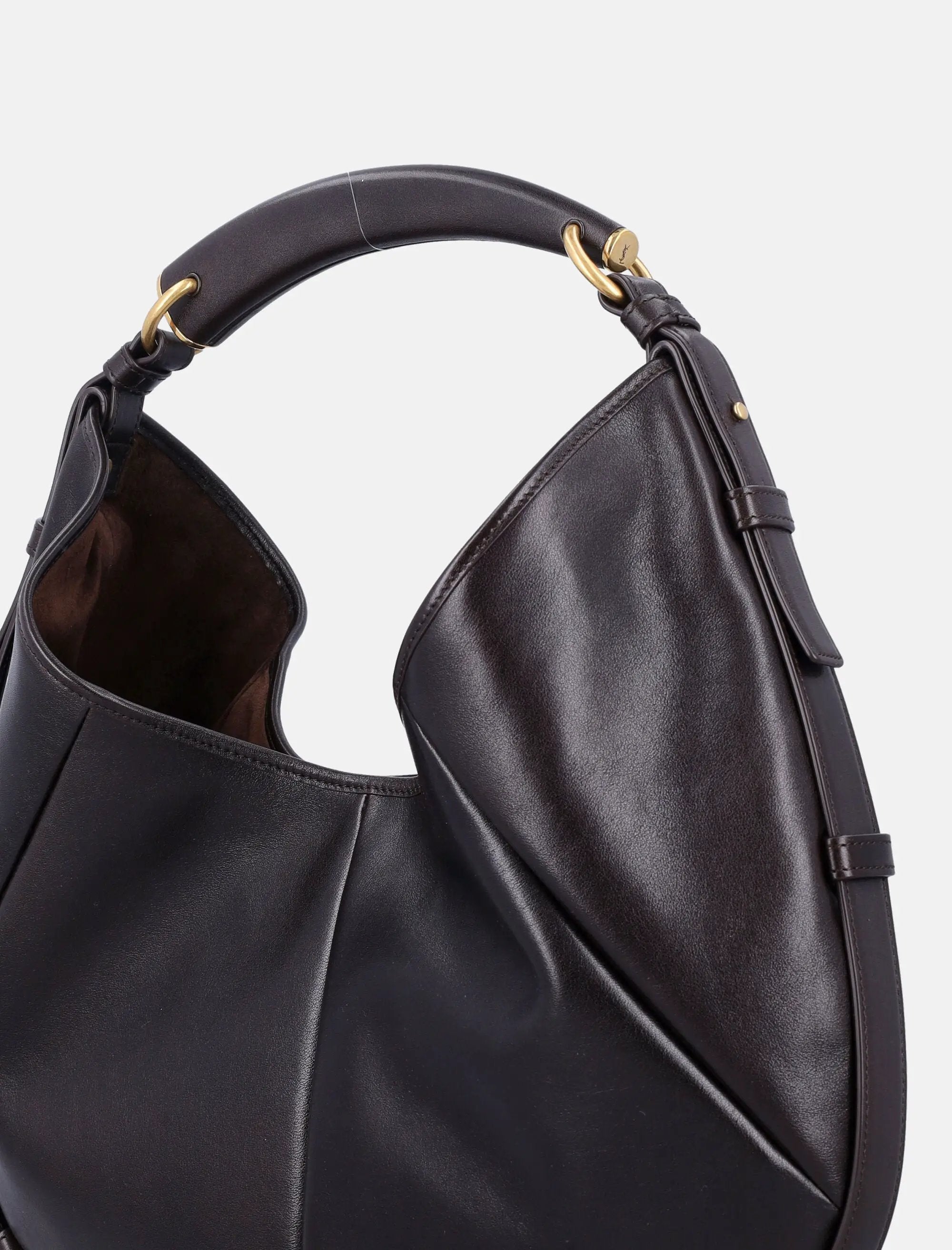 Mombasa Medium Leather Bag Saint laurent оригінал – Купити в Україні – вид ззаду