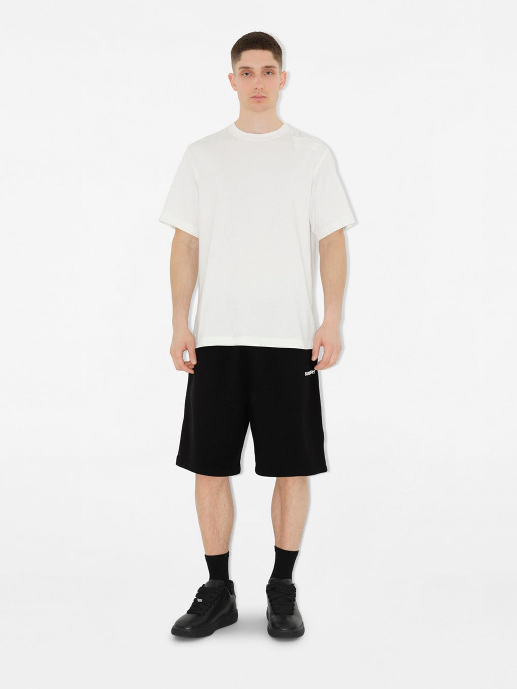 Bermuda Logo Print Burberry оригінал – Купити в Україні – вид ззаду