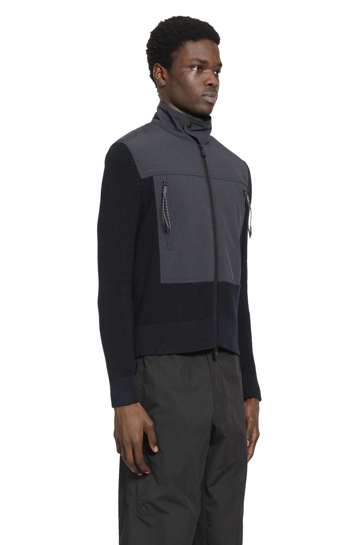 Padded Zip-Up Cotton Cardigan Moncler оригінал – Купити в Україні – детальний вид
