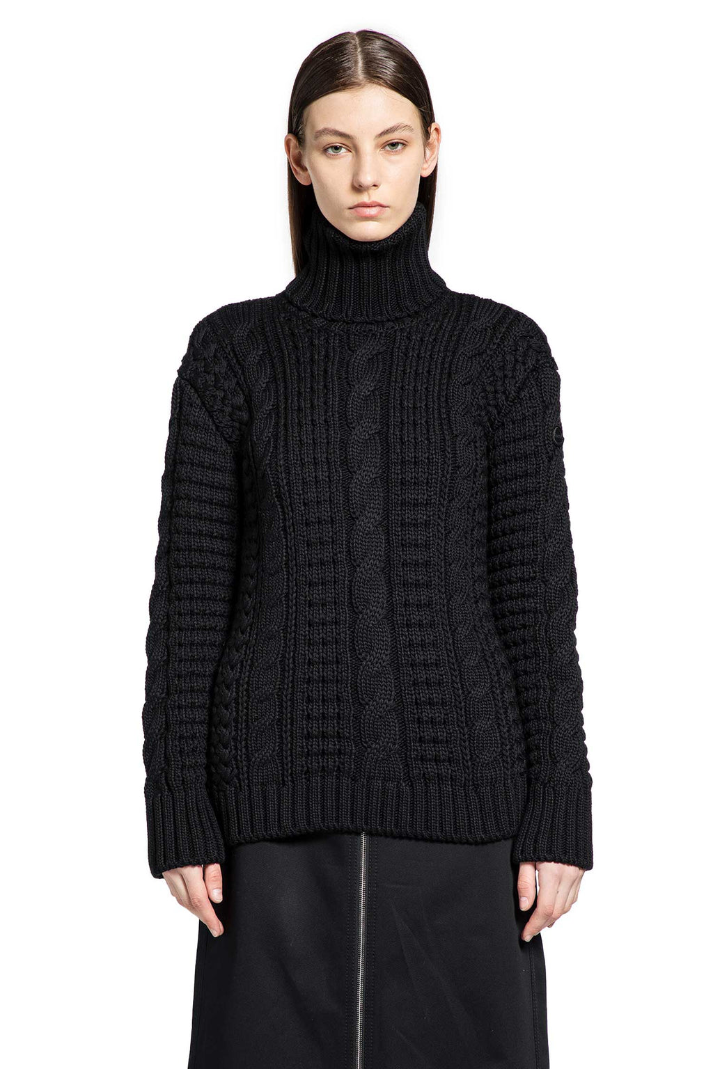 Ee72 Collaboration Wool Turtleneck Sweater Moncler – Гарантія оригінальності – боковий вид