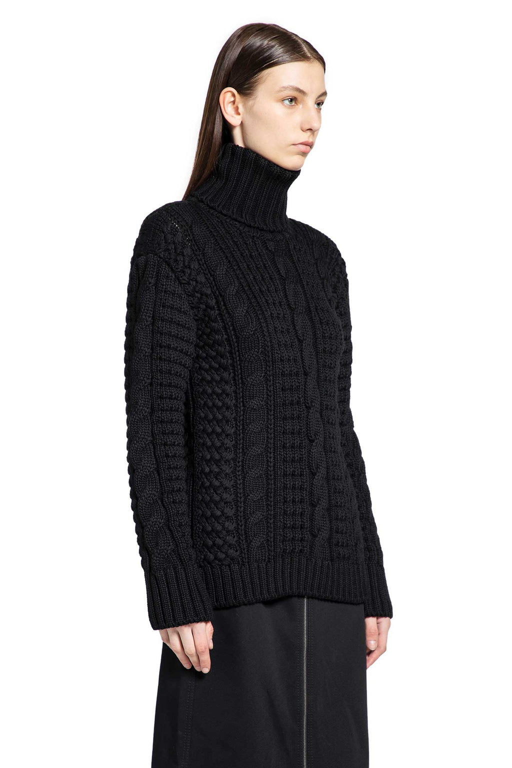 Ee72 Collaboration Wool Turtleneck Sweater Moncler – Гарантія оригінальності – вид ззаду