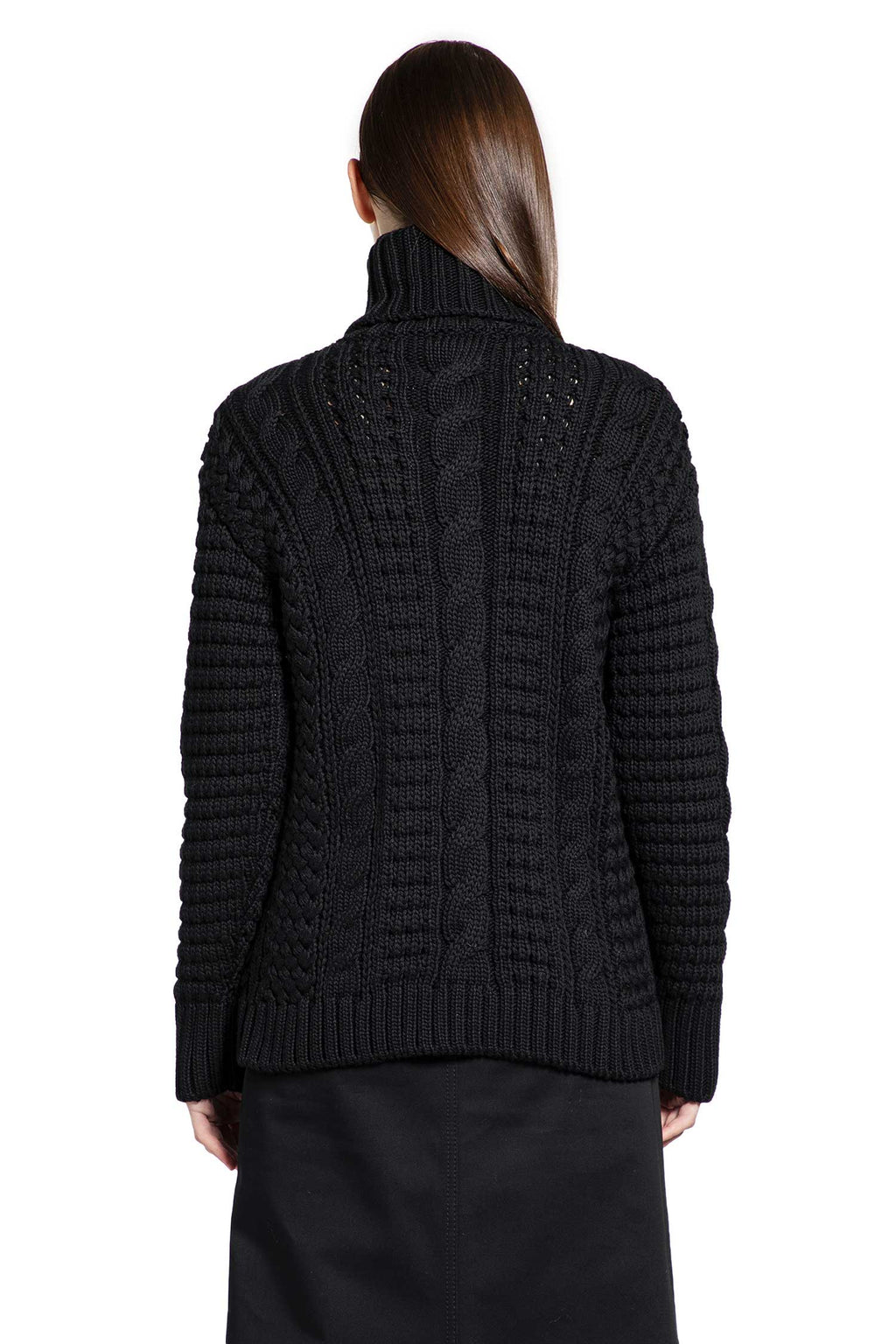 Ee72 Collaboration Wool Turtleneck Sweater Moncler – Гарантія оригінальності – детальний вид