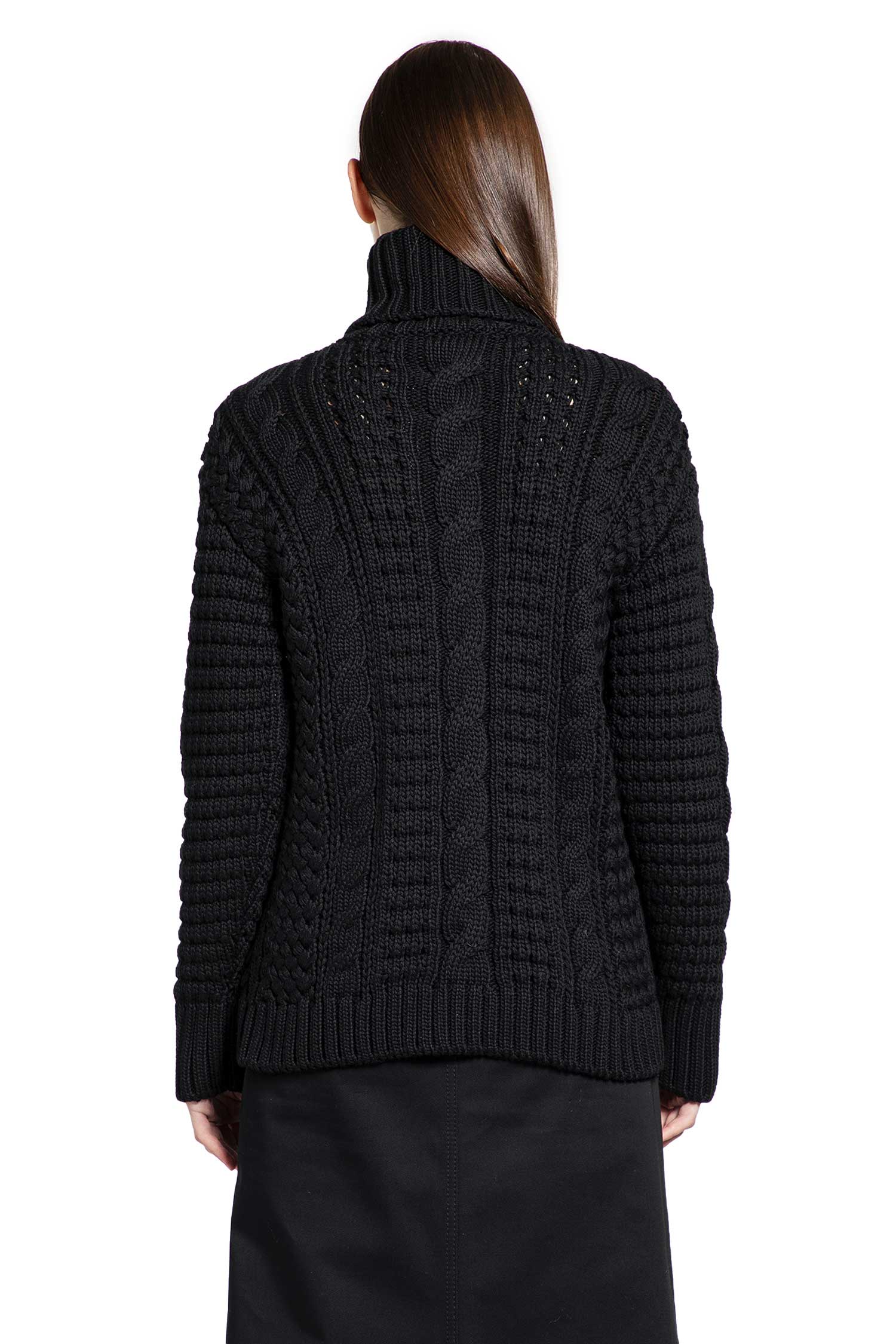 Ee72 Collaboration Wool Turtleneck Sweater Moncler – Гарантія оригінальності – детальний вид