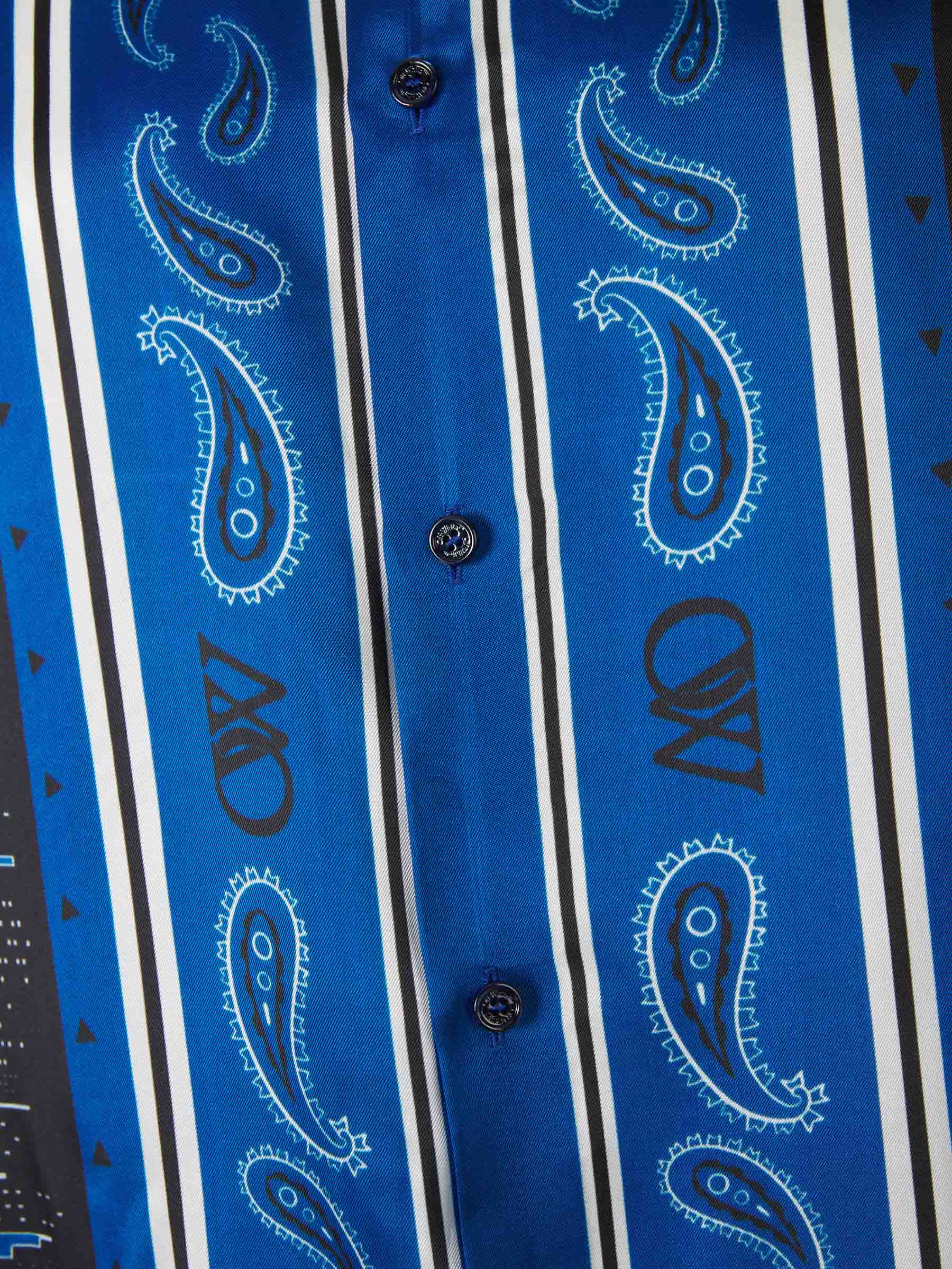 Оригінальна Bandana Printed Shirt Off-white – збільшений вид