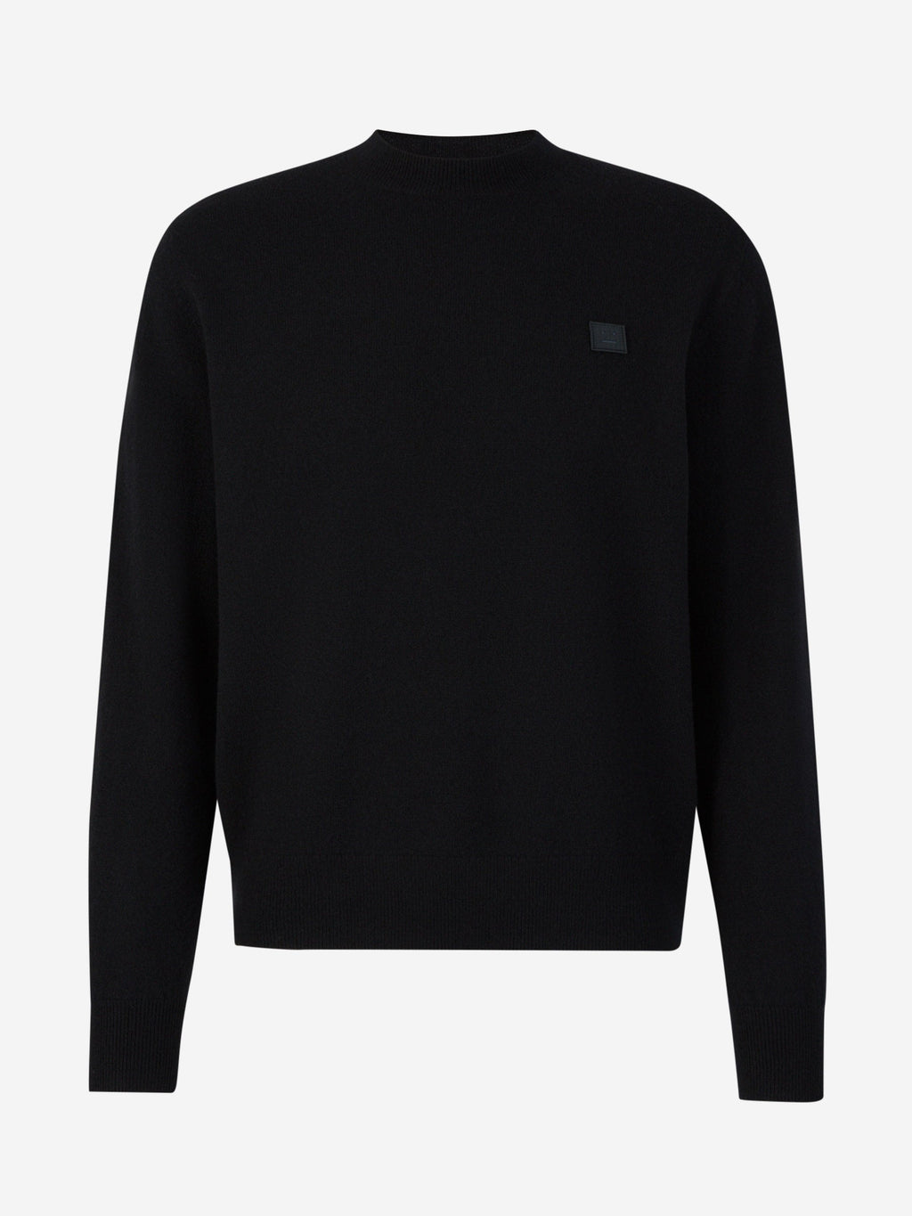 Logo Wool Sweater Acne studios – Гарантія оригінальності – боковий вид