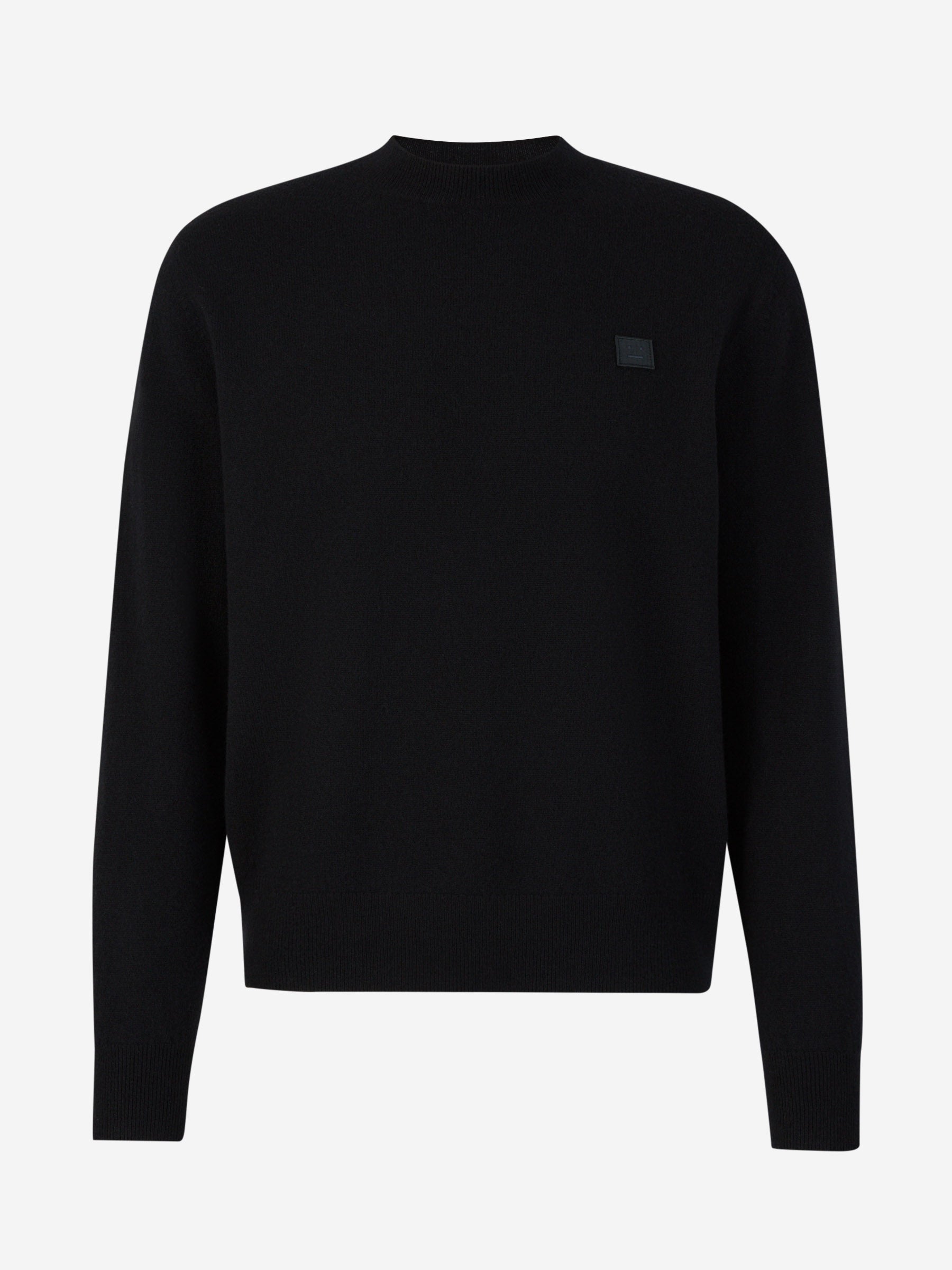 Logo Wool Sweater Acne studios – Гарантія оригінальності – боковий вид