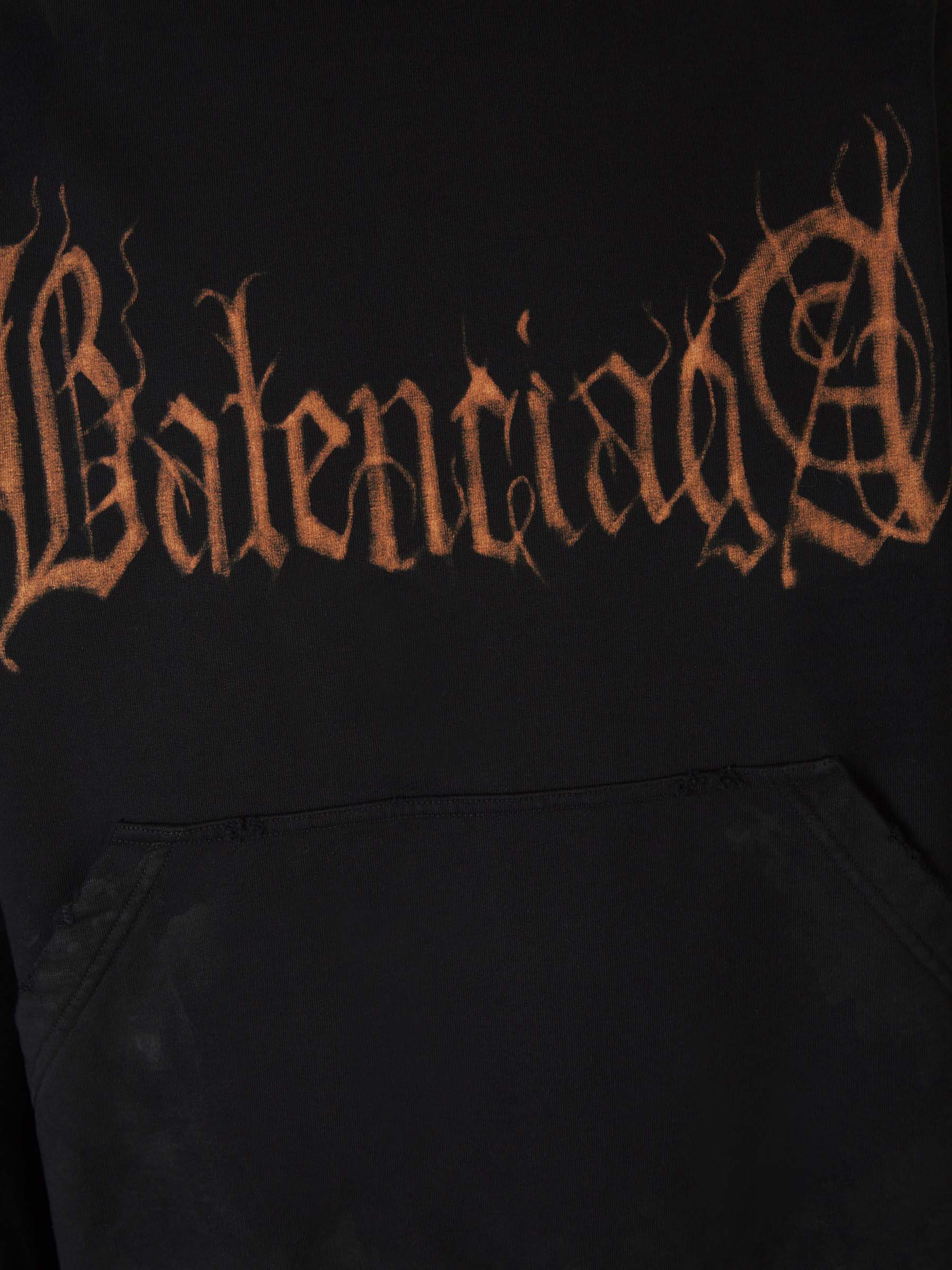 Printed Hood Sweatshirt Balenciaga – Гарантія оригінальності – збільшений вид
