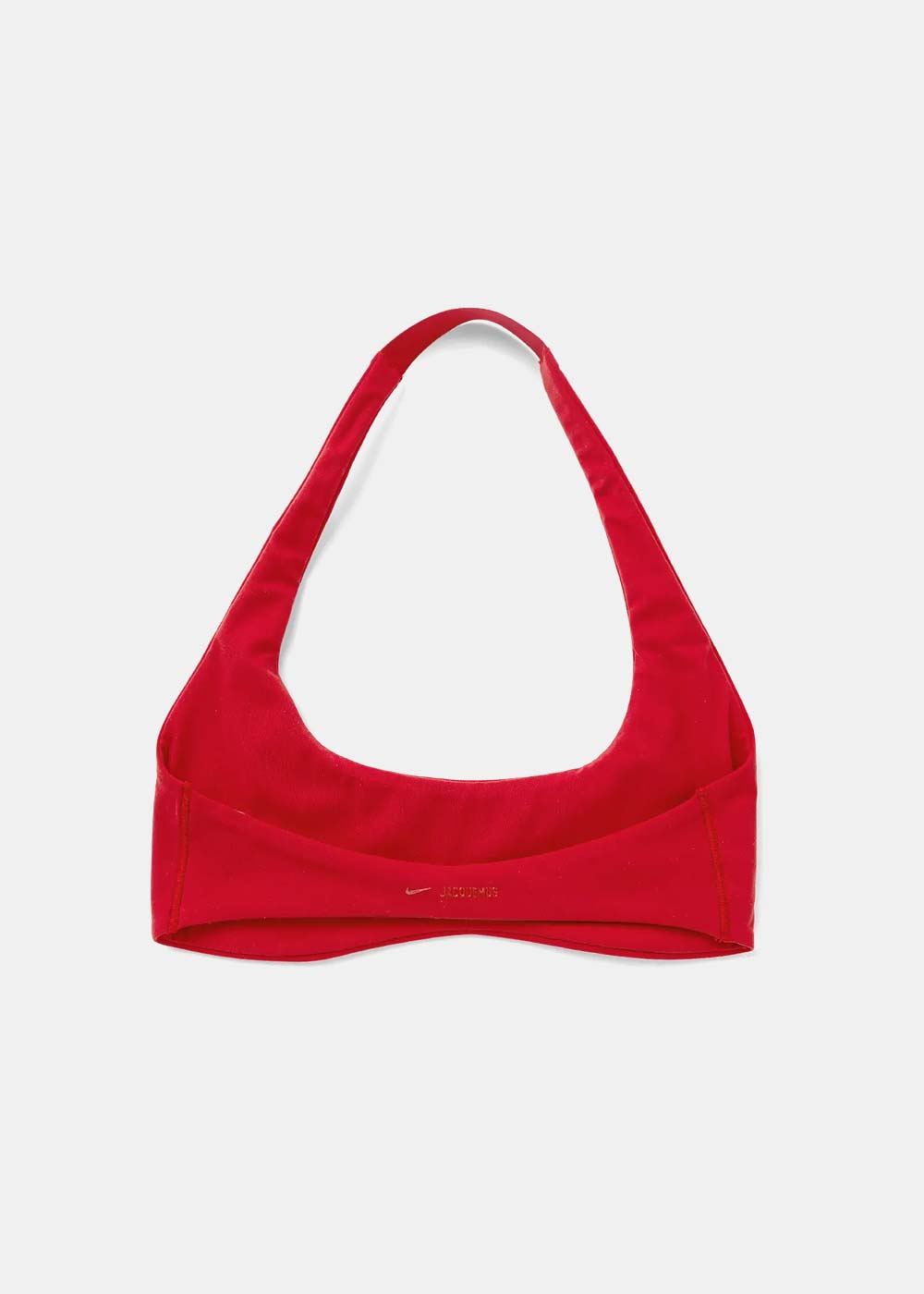 Оригінальна Gym Red Womens Bralette Nike – вид ззаду