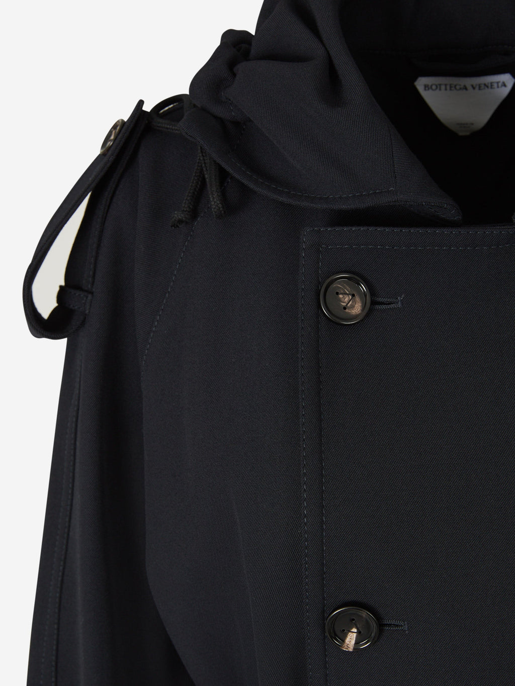 Оригінальна Wool Trench Coat Bottega veneta – збільшений вид