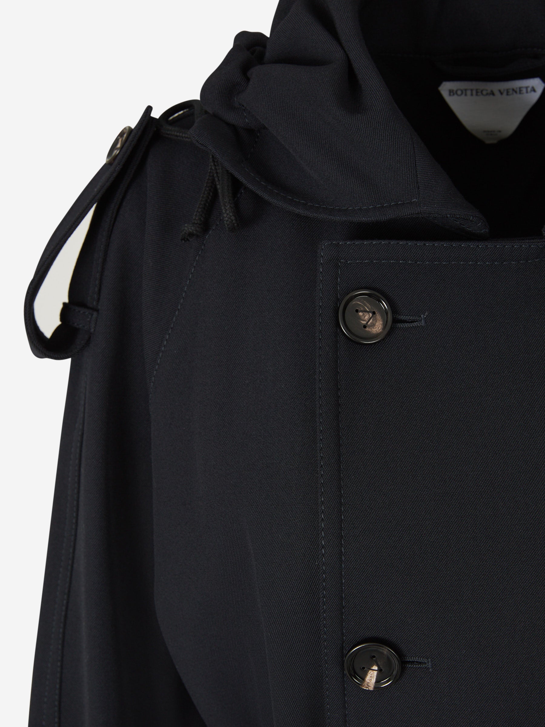 Оригінальна Wool Trench Coat Bottega veneta – збільшений вид