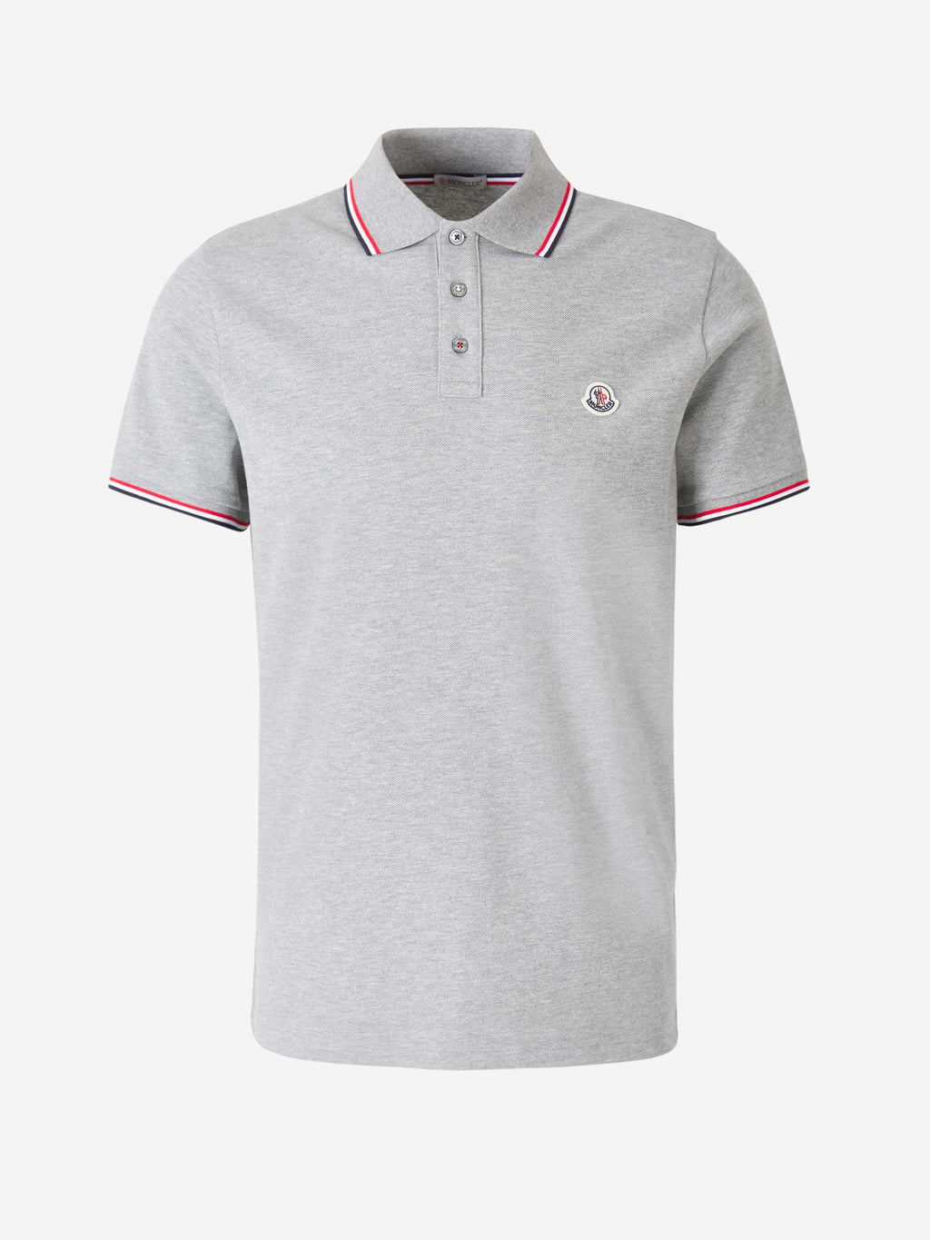 Оригінальна Tricolor Logo Polo Moncler – боковий вид