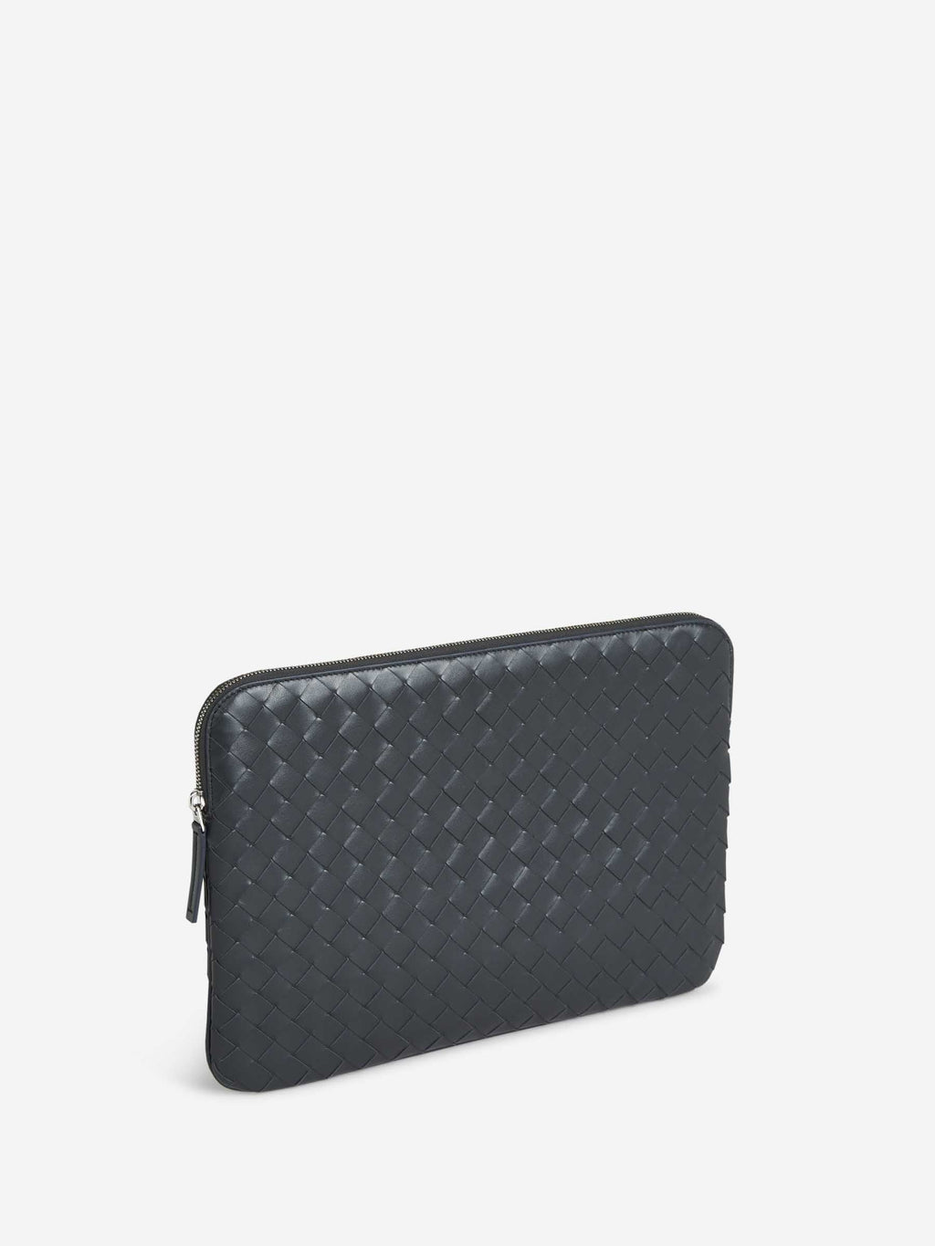 Intrecciato Leather Document Holder Bottega veneta – Гарантія оригінальності – боковий вид