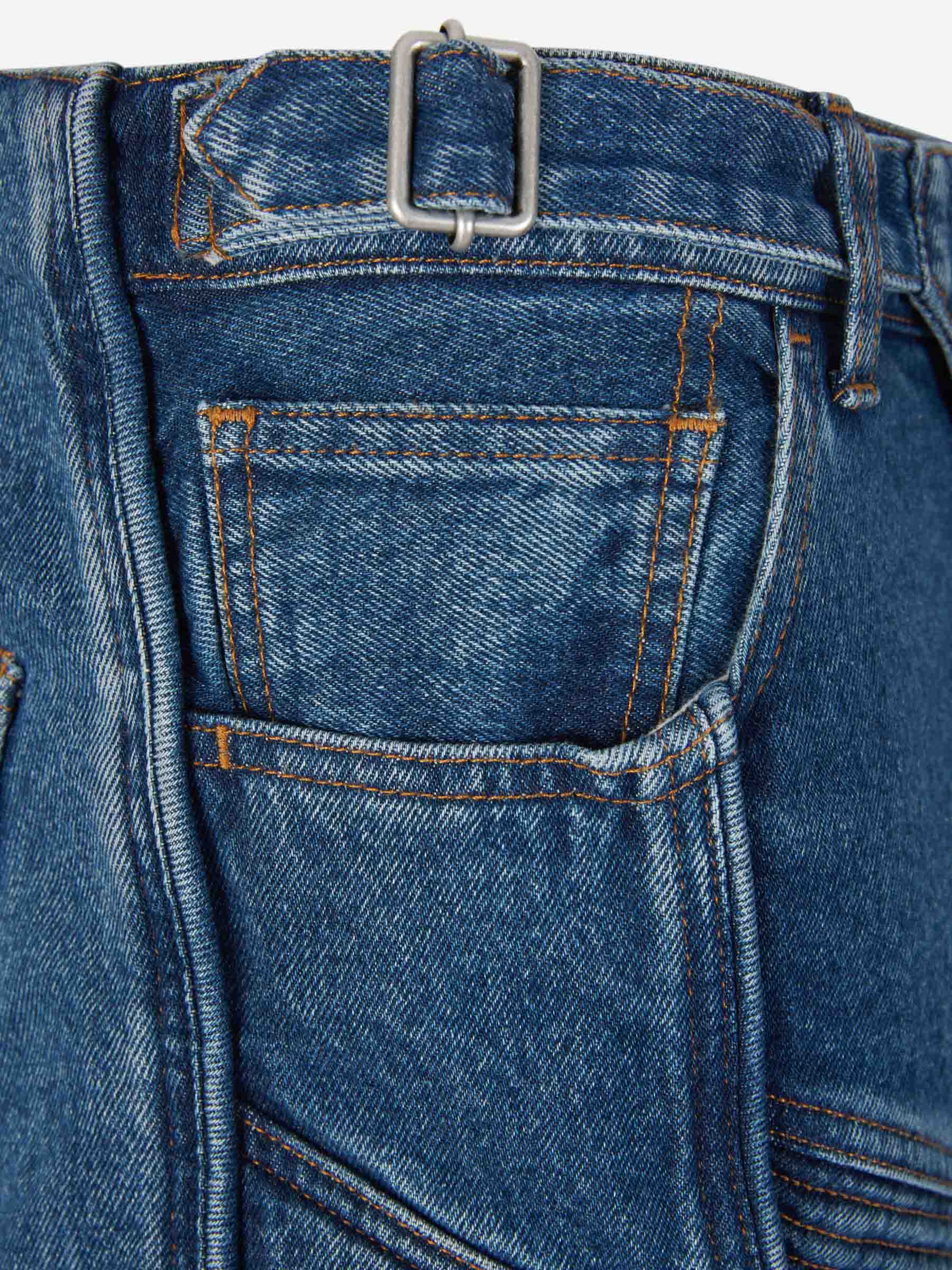 Wide Leg Biker Jeans Acne studios – Гарантія оригінальності – збільшений вид