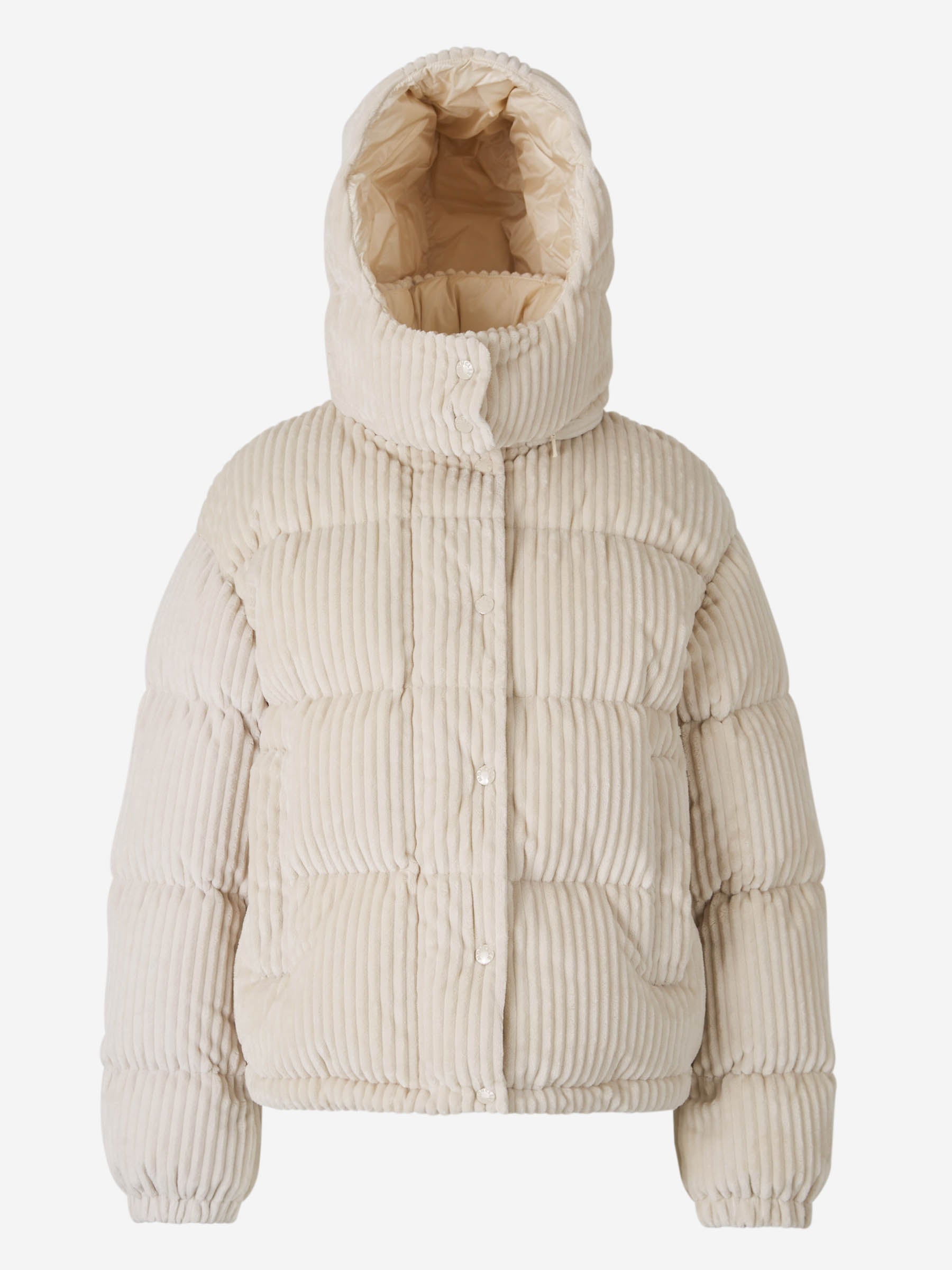Quilted Down Jacket Moncler – Гарантія оригінальності – боковий вид
