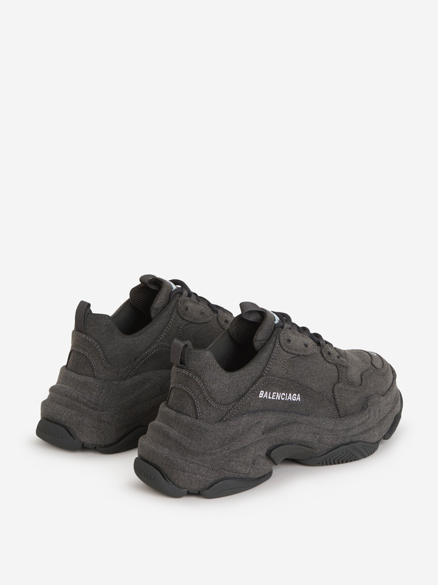Triple S Denim Sneakers Balenciaga – Гарантія оригінальності – детальний вид