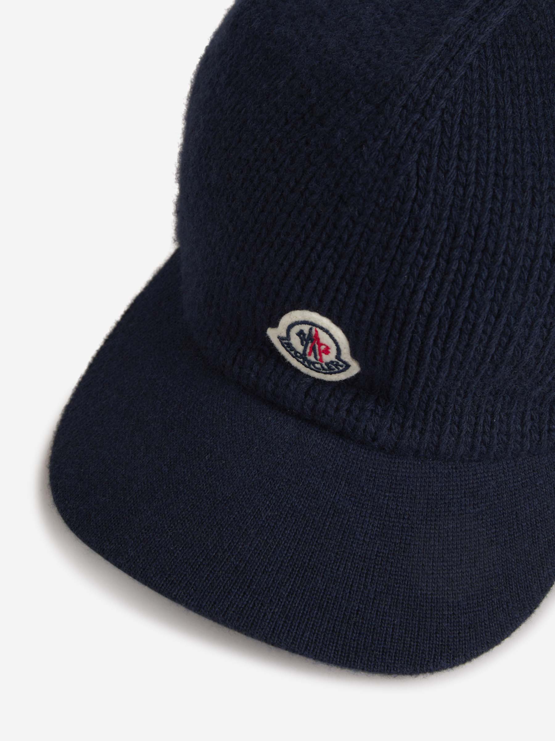 Wool Knitted Cap Moncler оригінал – Купити в Україні – збільшений вид - MONCLER