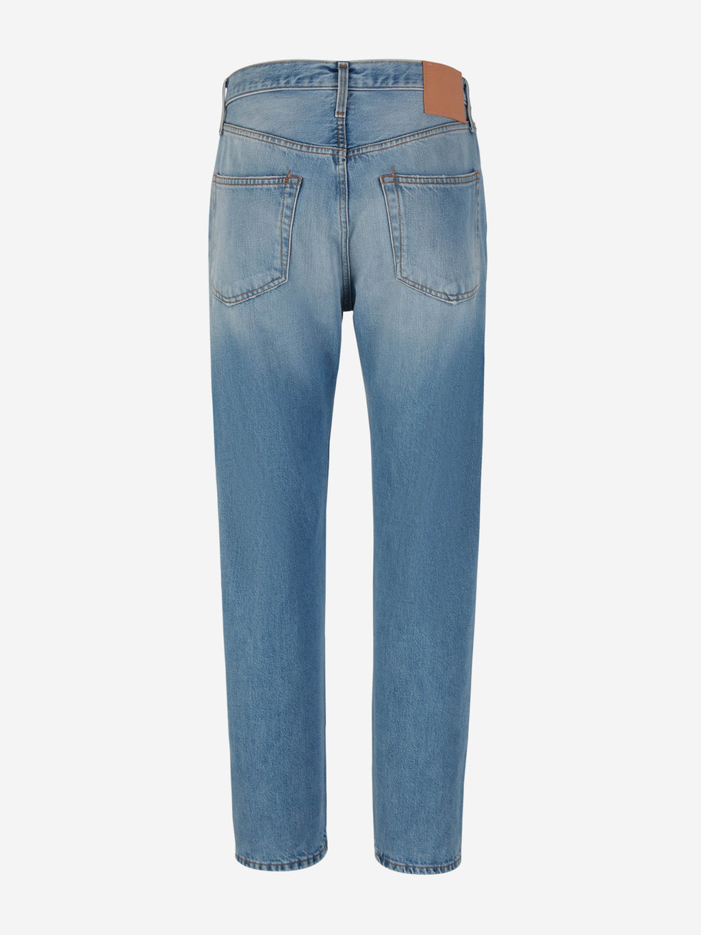 Straight Cotton Jeans Acne studios – Гарантія оригінальності – вид ззаду