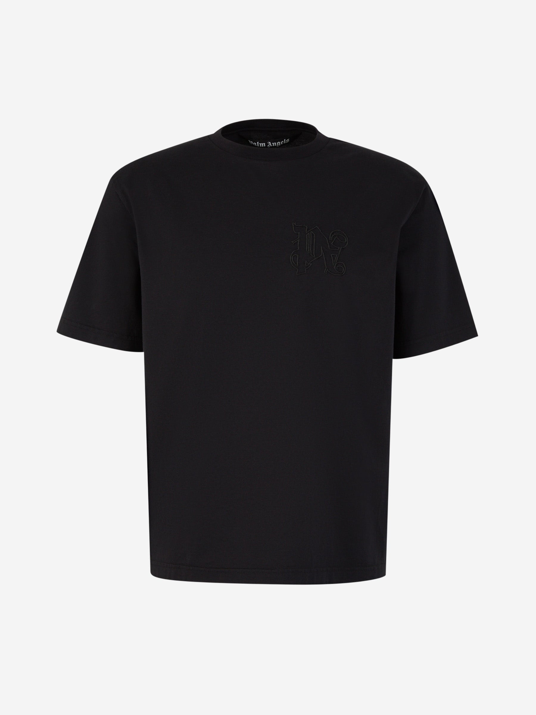 Monogram Slim T-Shirt Palm angels оригінал – Купити в Україні – боковий вид