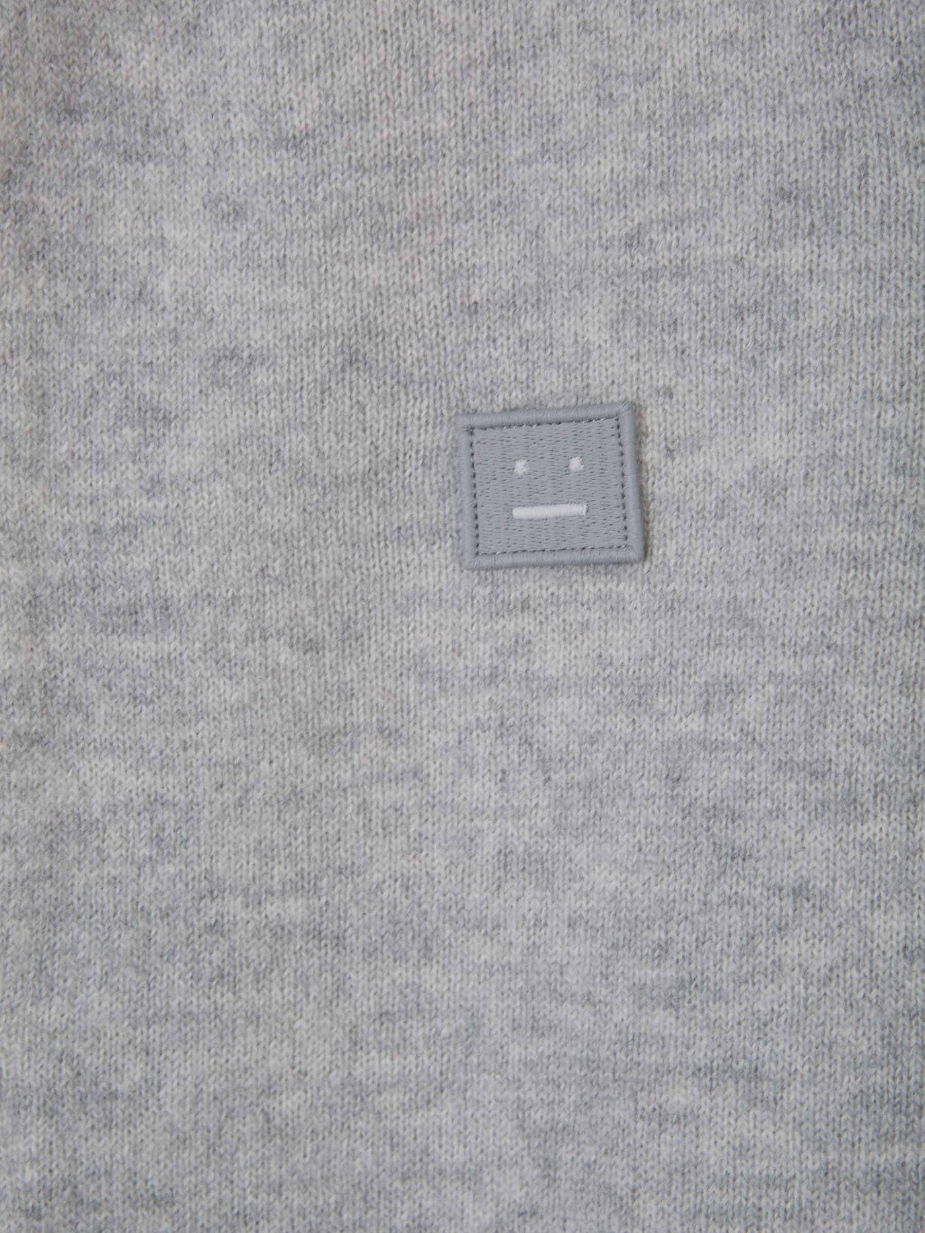 Оригінальна Logo Wool Cardigan Acne studios – збільшений вид