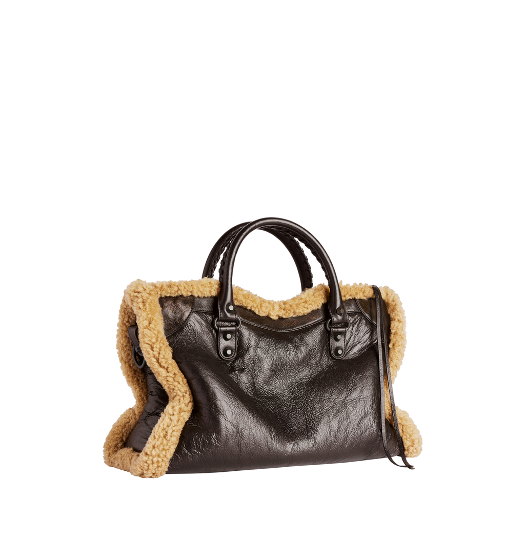 Le City Medium Bag Balenciaga оригінал – Купити в Україні – вид ззаду