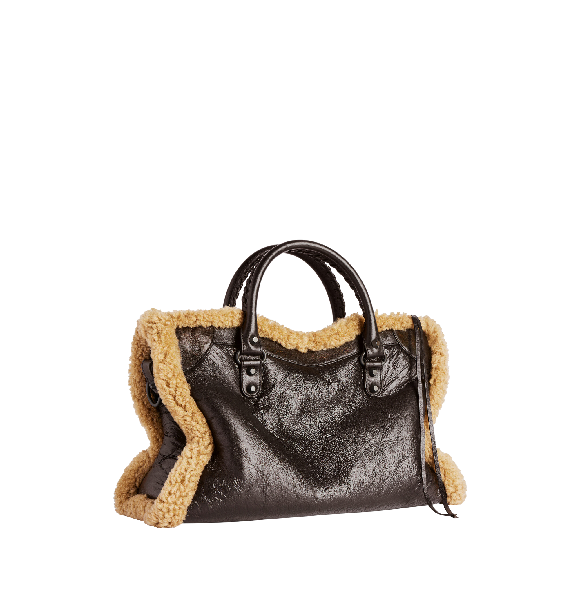 Le City Medium Bag Balenciaga оригінал – Купити в Україні – вид ззаду