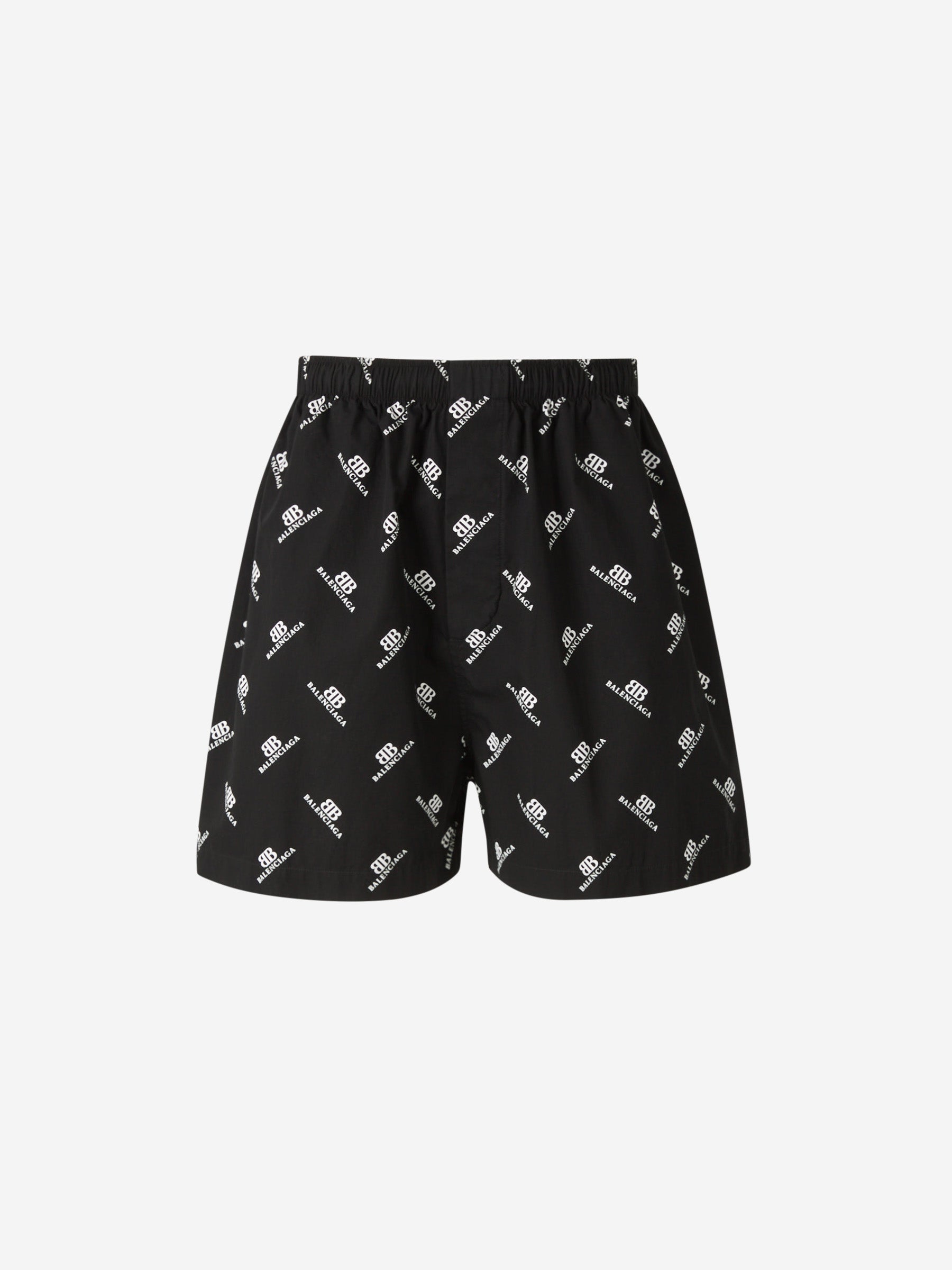 Bb Monogram Bermuda Shorts Balenciaga оригінал – Купити в Україні – боковий вид