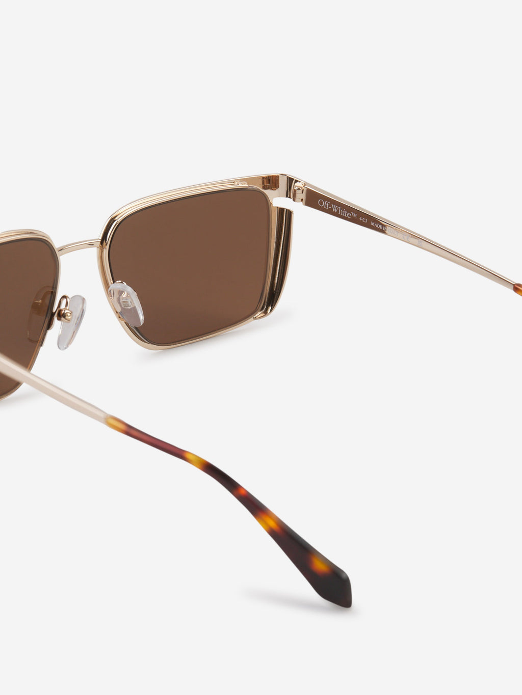 Rectangular Yoder Sunglasses Off-white – Гарантія оригінальності – збільшений вид