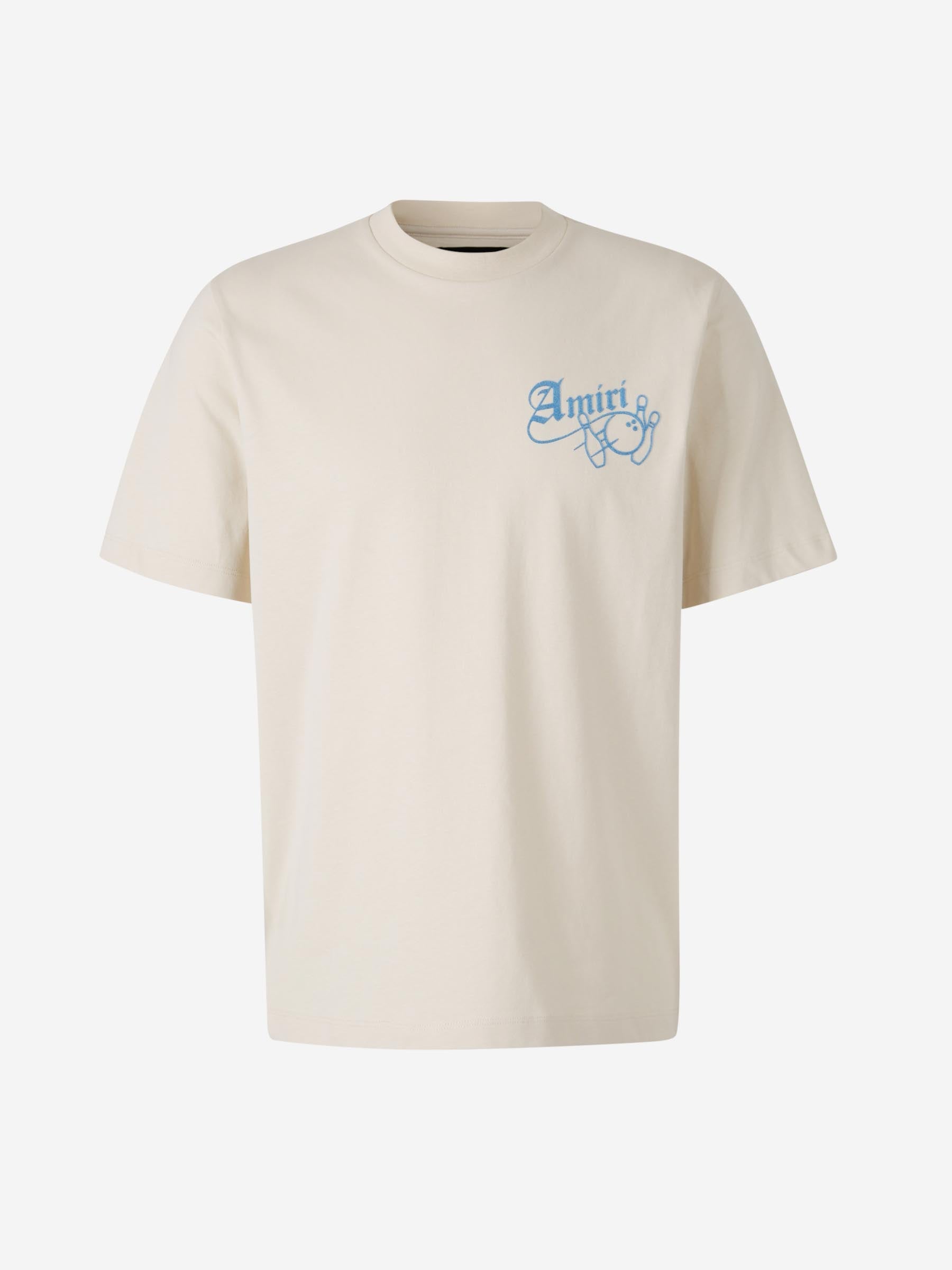 Оригінальна Bowling Cotton T-Shirt Amiri – боковий вид