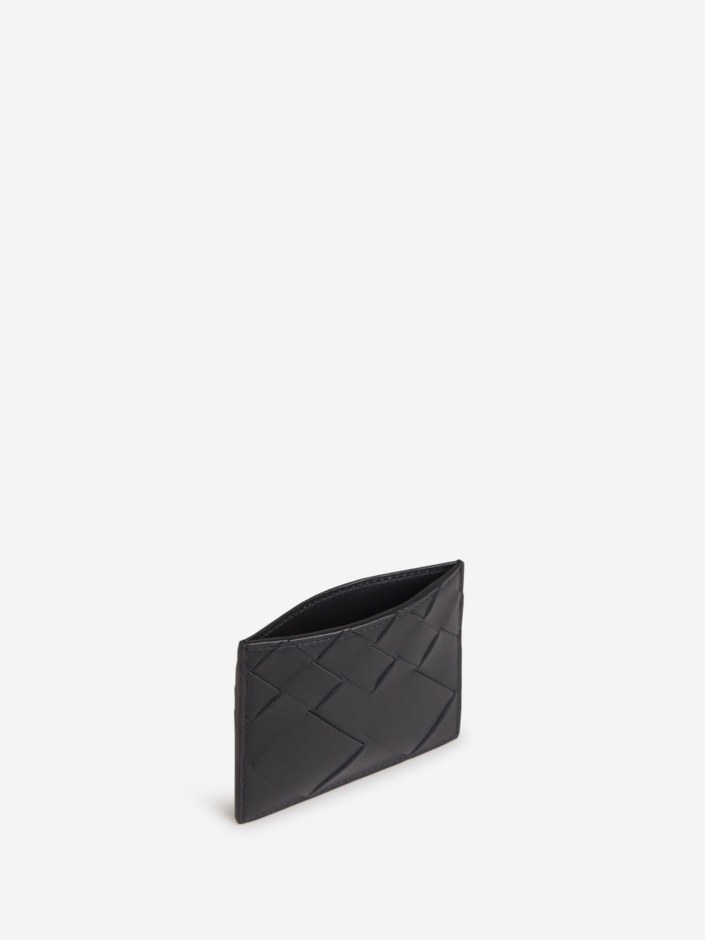 Intrecciato Leather Card Holder Bottega veneta оригінал – Купити в Україні – вид ззаду