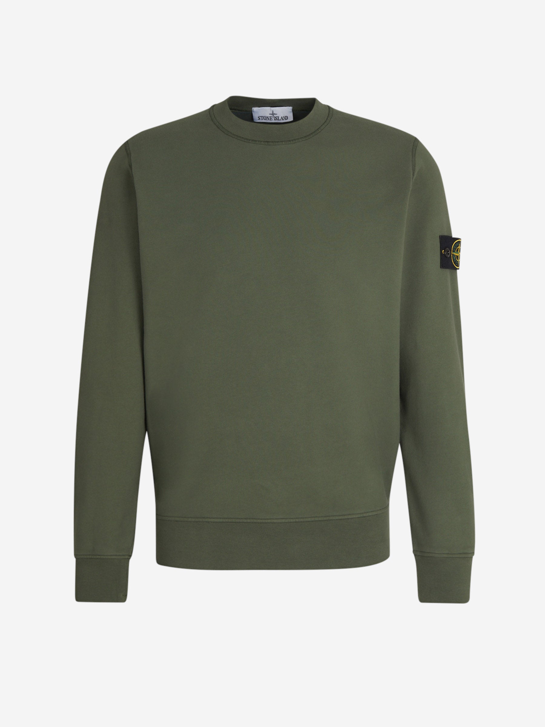 Logo Patch Sweatshirt Stone island – Гарантія оригінальності – боковий вид - STONE ISLAND